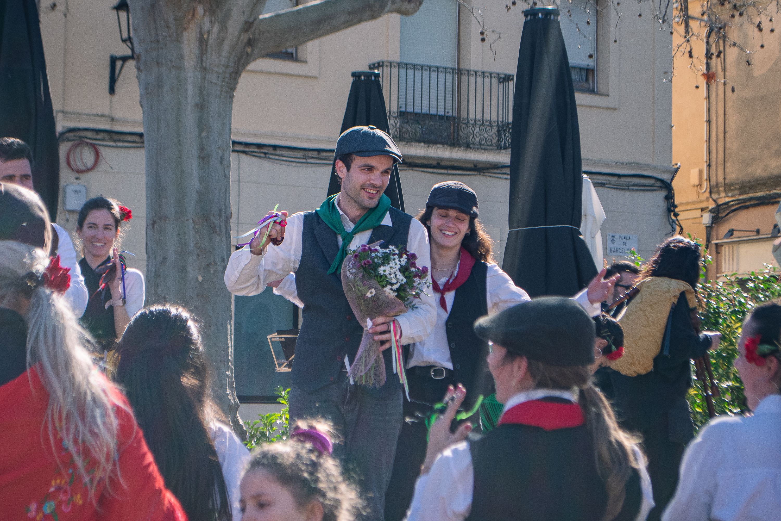 Ball de Gitanes desoctaviades a la plaça de Barcelona FOTO: Pol Rodríguez (TOT Sant Cugat)