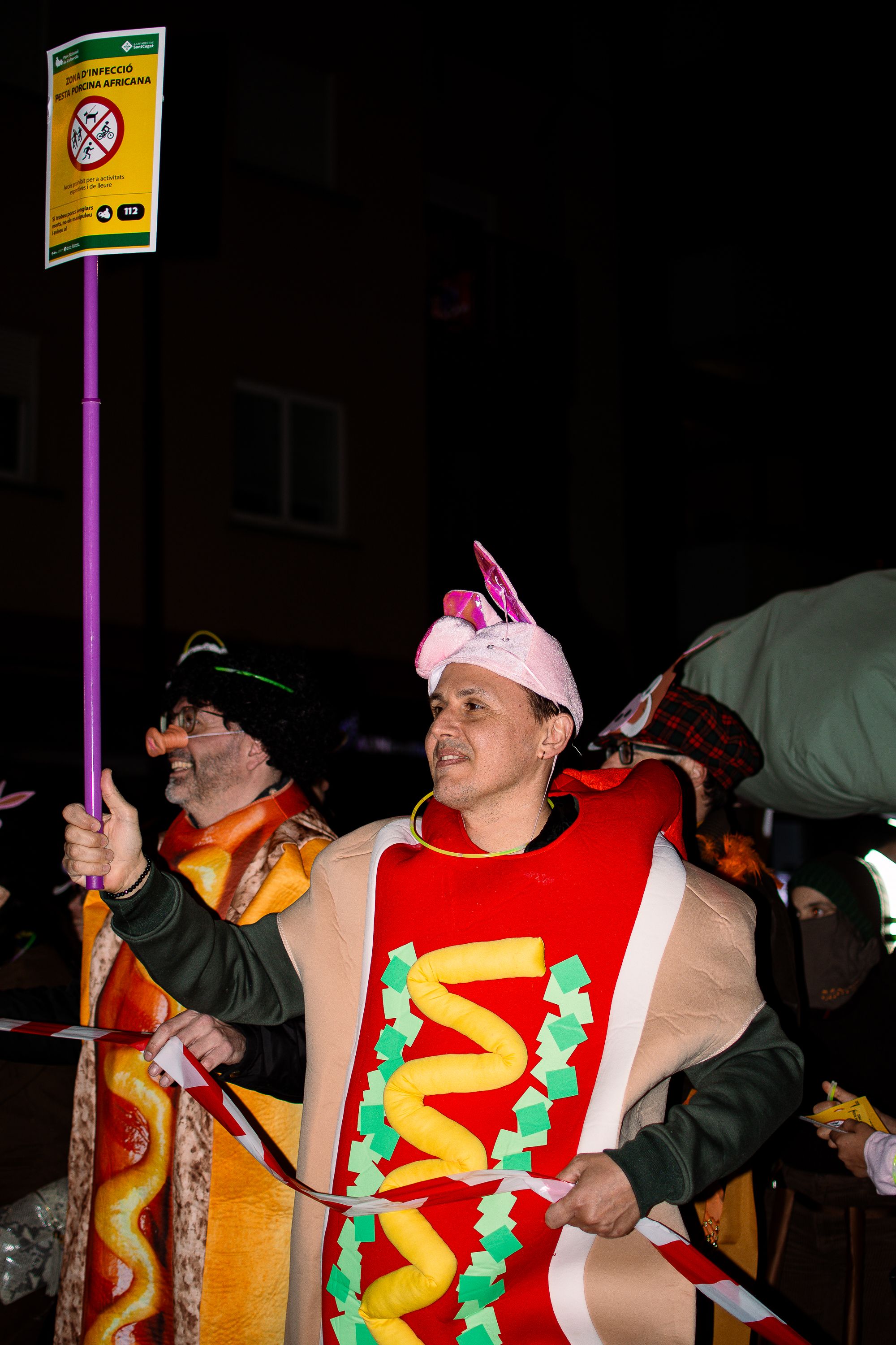 Rua de Comparses de Carnaval. FOTO: Pol Rodríguez (TOT Sant Cugat)