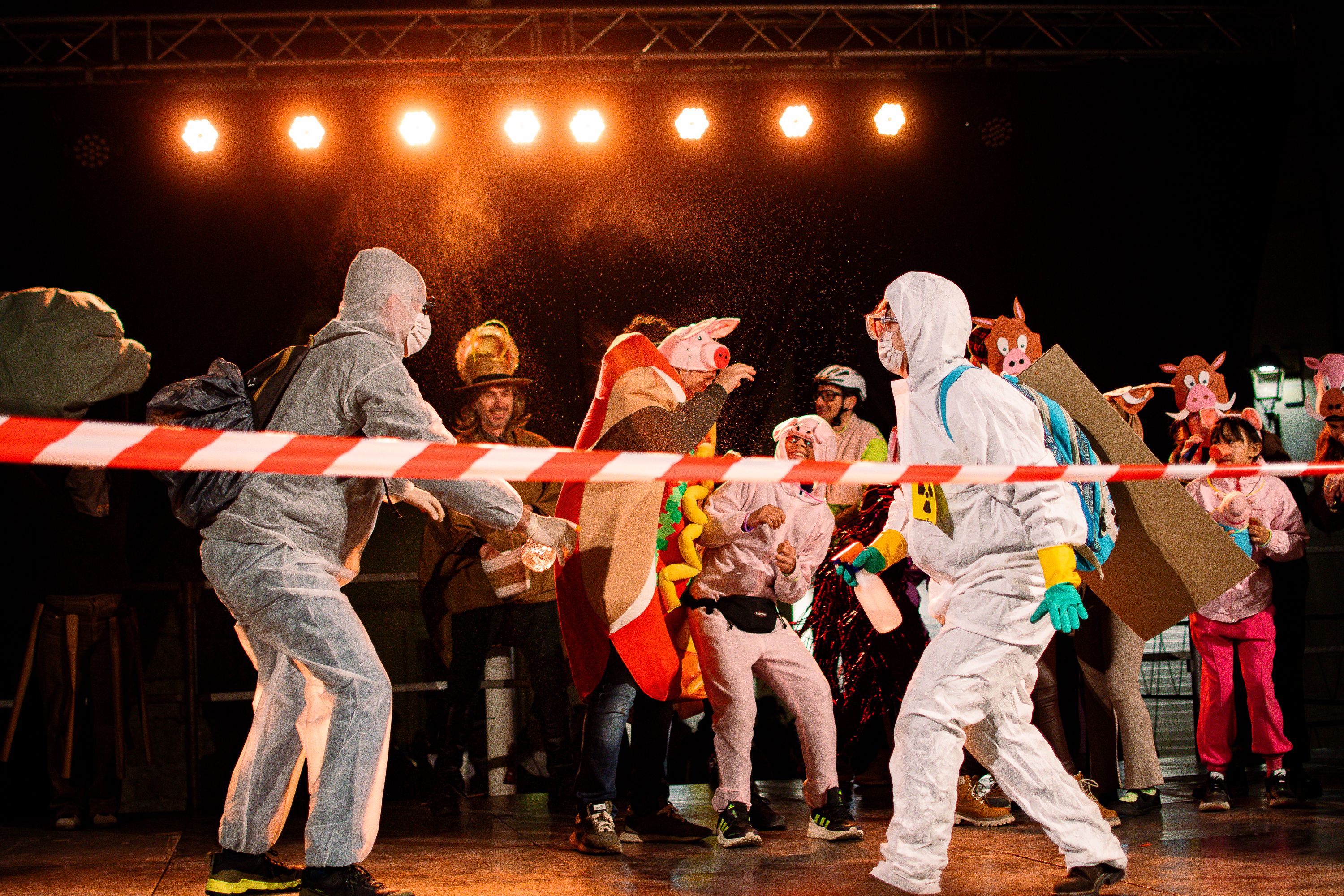 Rua de Comparses de Carnaval. FOTO: Pol Rodríguez (TOT Sant Cugat)