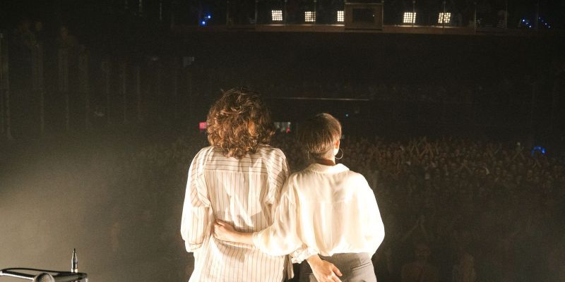Marina Arrufat i Anna Andreu. FOTO: Albert Badia