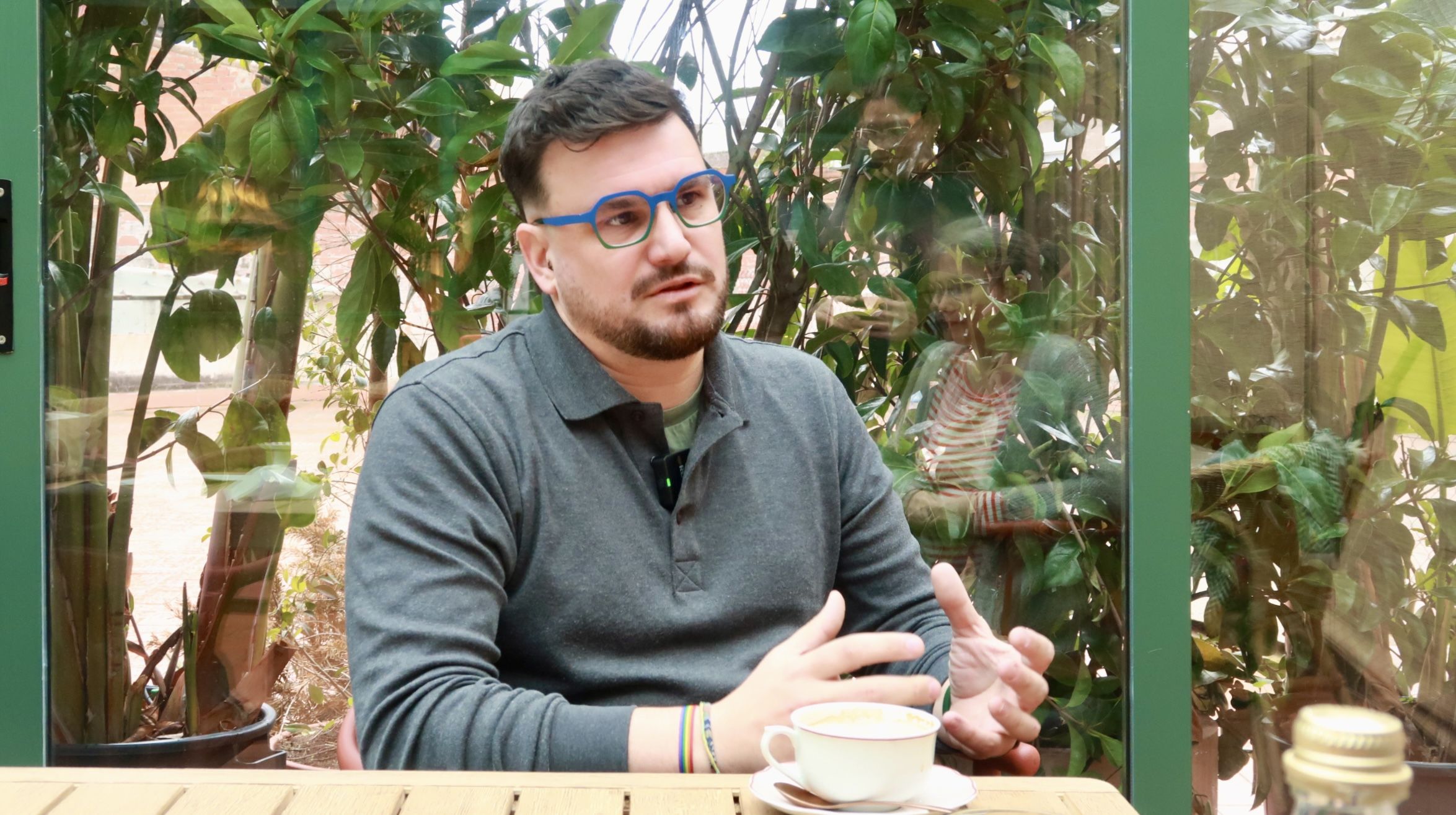 Ramón Gutiérrez, portaveu de Sant Cugat en Comú Podem a l'AJuntament de Sant Cugat. FOTO: Cedida