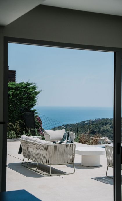 L'habitatge té vistes sobre el mar FOTO: Cedida