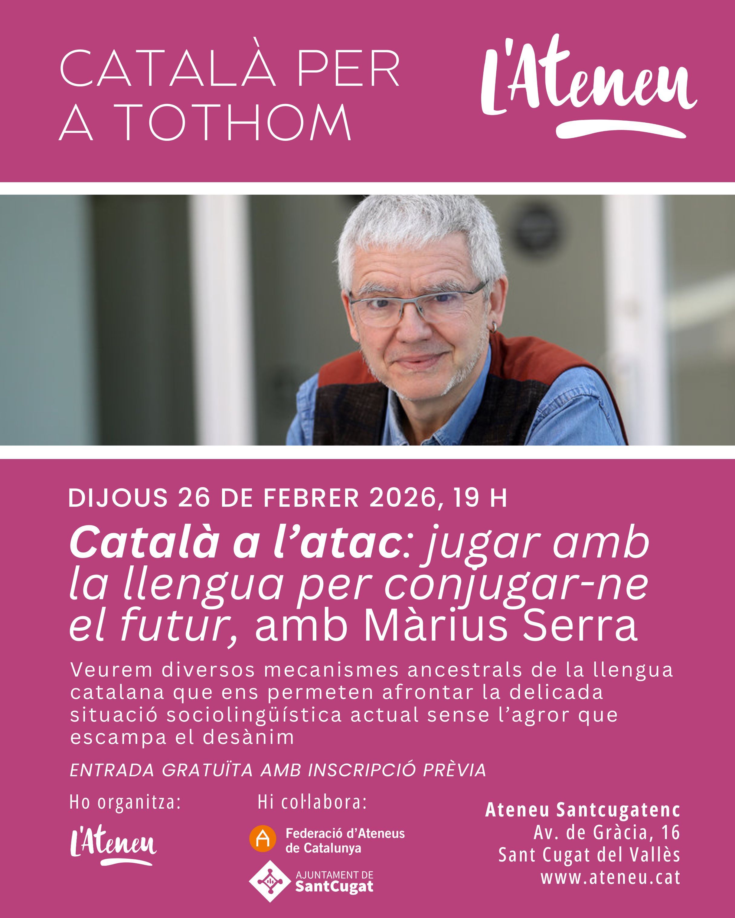 Màrius Serra FOTO: Cedida