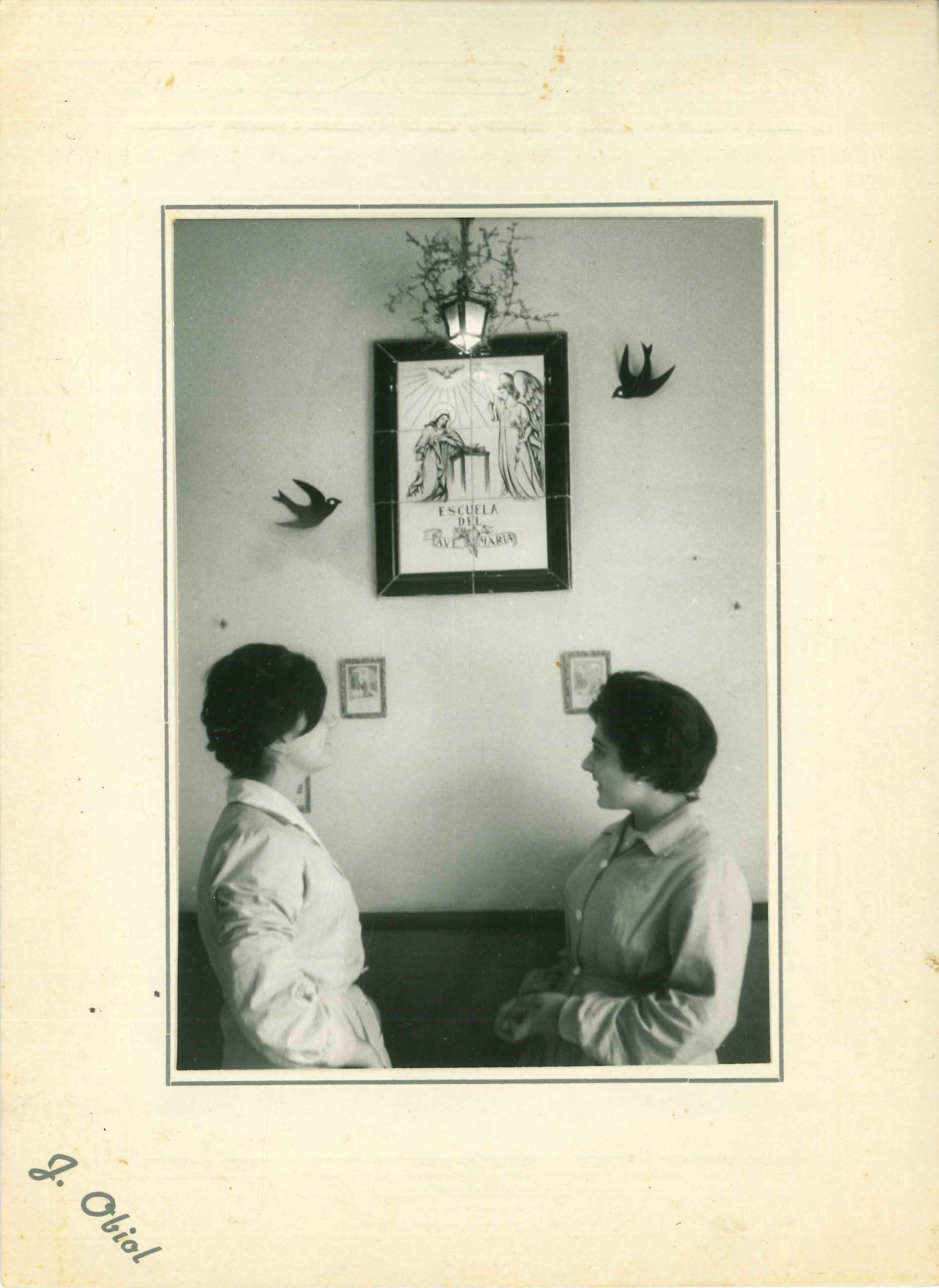 "Els caganers", la llar d’infants Parvulari Ave Maria. FOTO: Cedida (Col·lecció Dolors Gabernet)