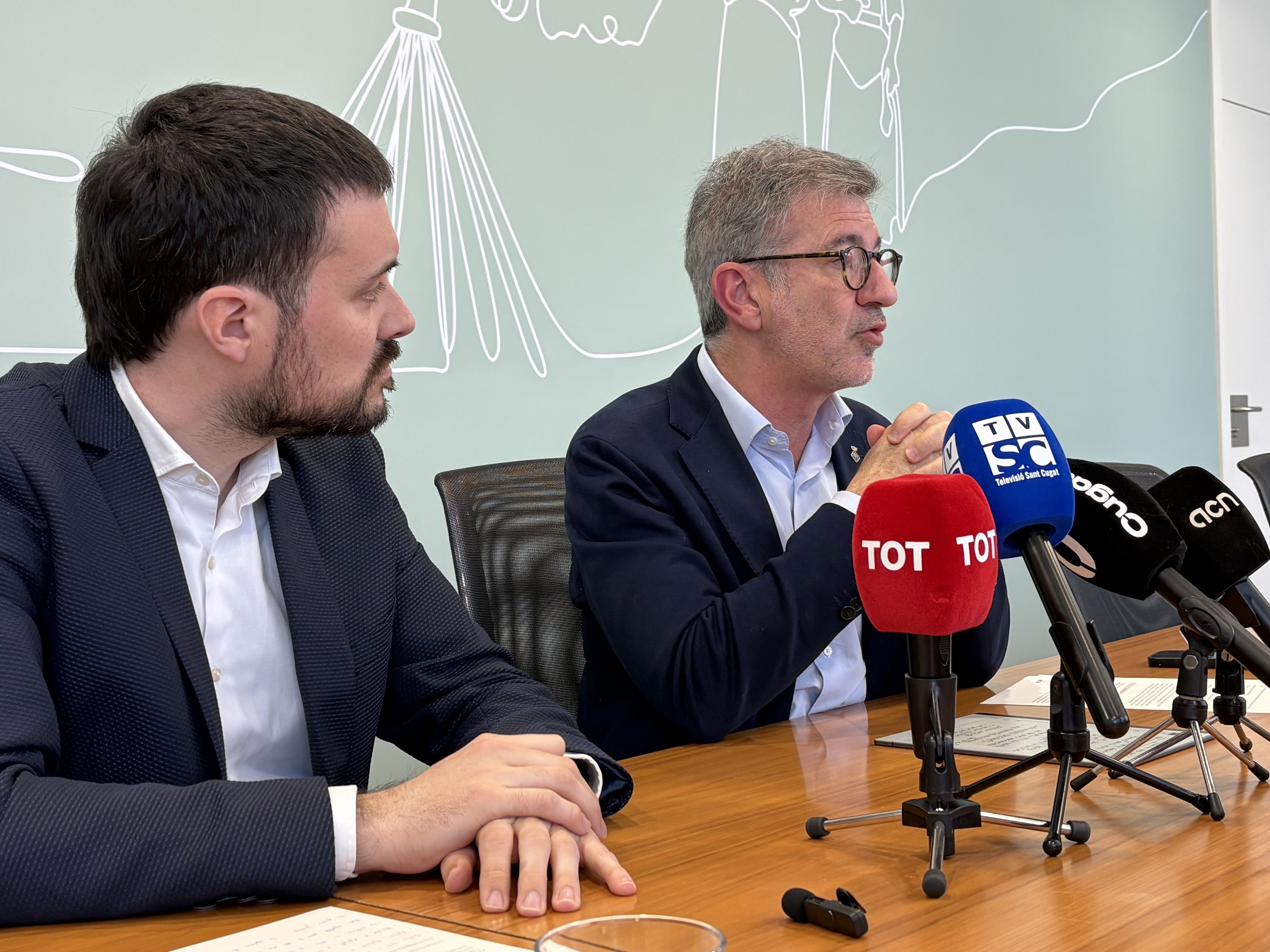 Picornell i Vallès FOTO: Àgata Guinó (TOT Sant Cugat) 