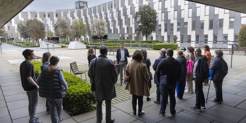 La seu central de Banc Sabadell està a Sant Cugat FOTO Mané Espinosa