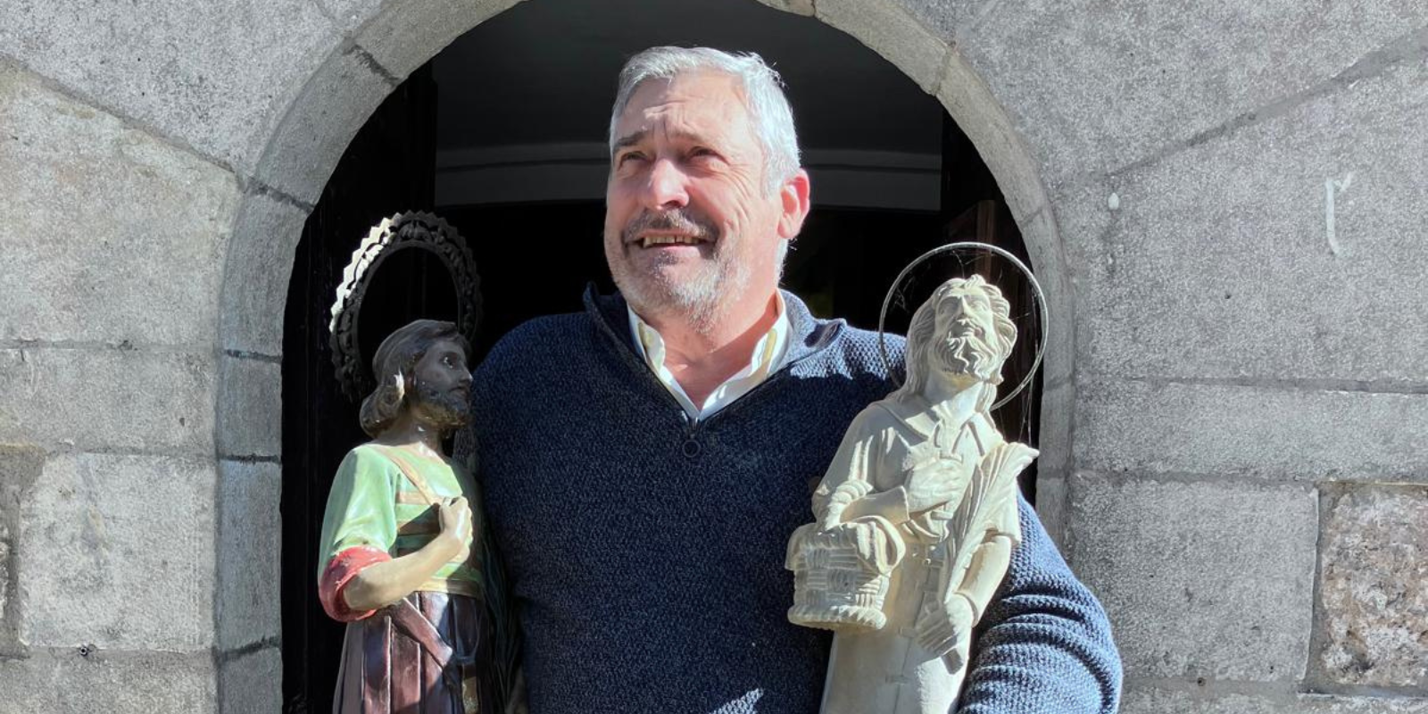 La figura de Sant Medir es podrà veure al Monestir. FOTO: Cedida