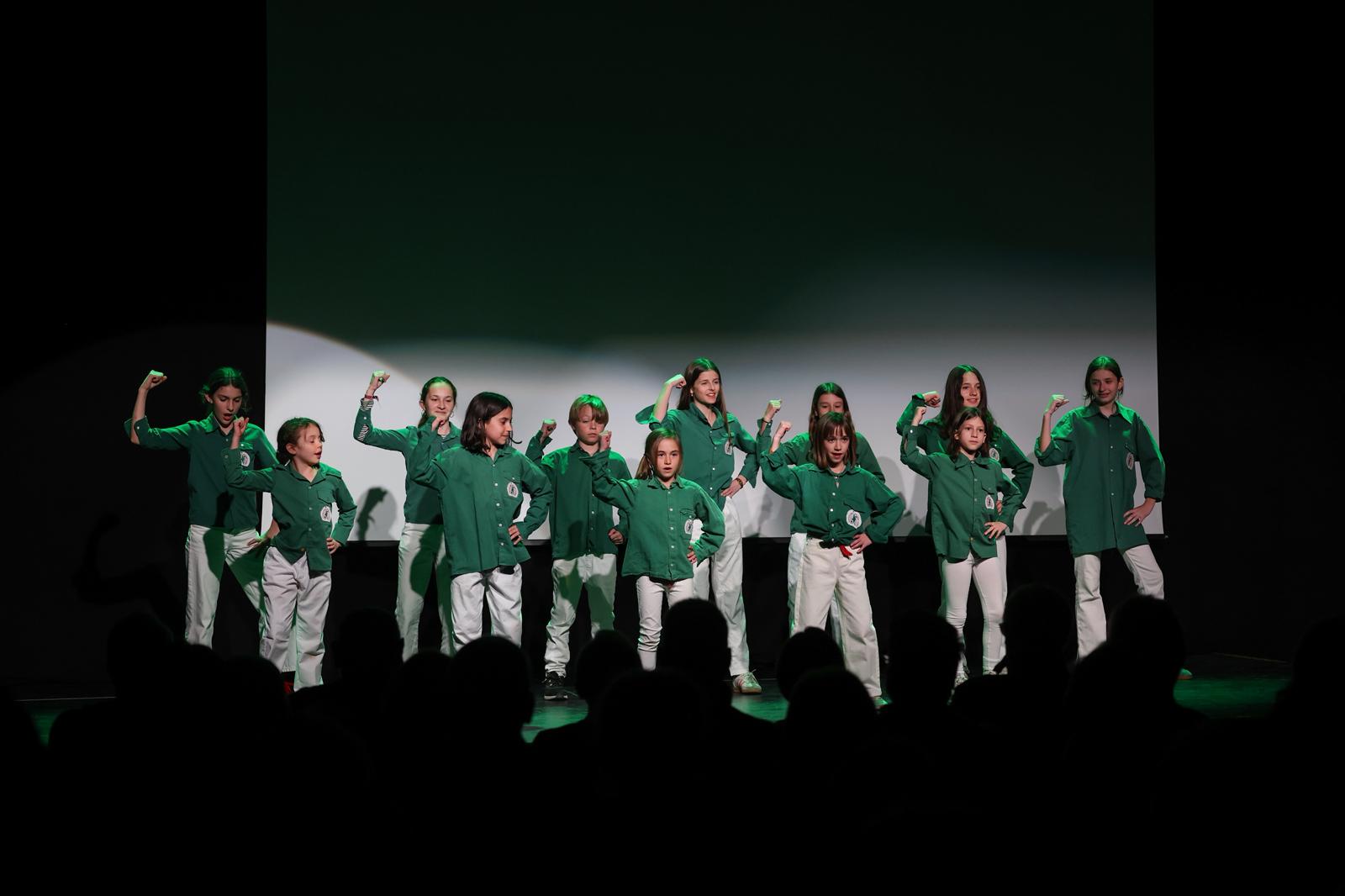 Acte d'inauguració del 30è aniversari dels Castellers de Sant Cugat. FOTO: Ajuntament