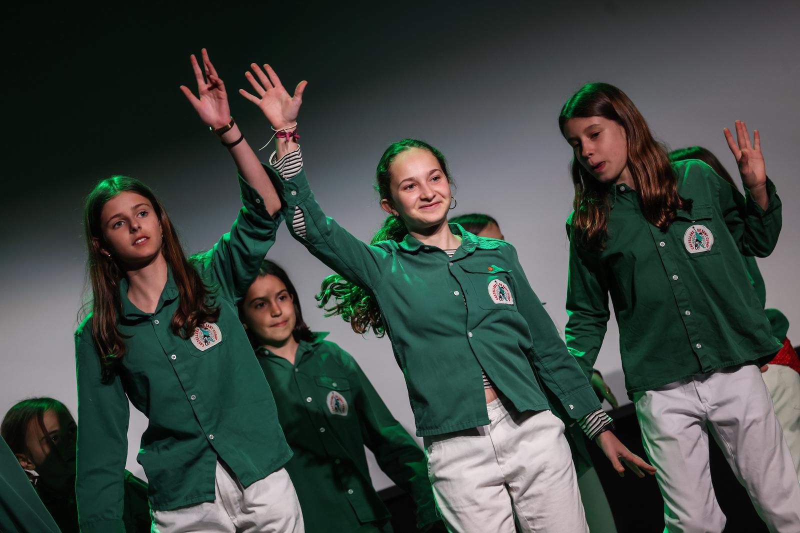 Acte d'inauguració del 30è aniversari dels Castellers de Sant Cugat. FOTO: Ajuntament