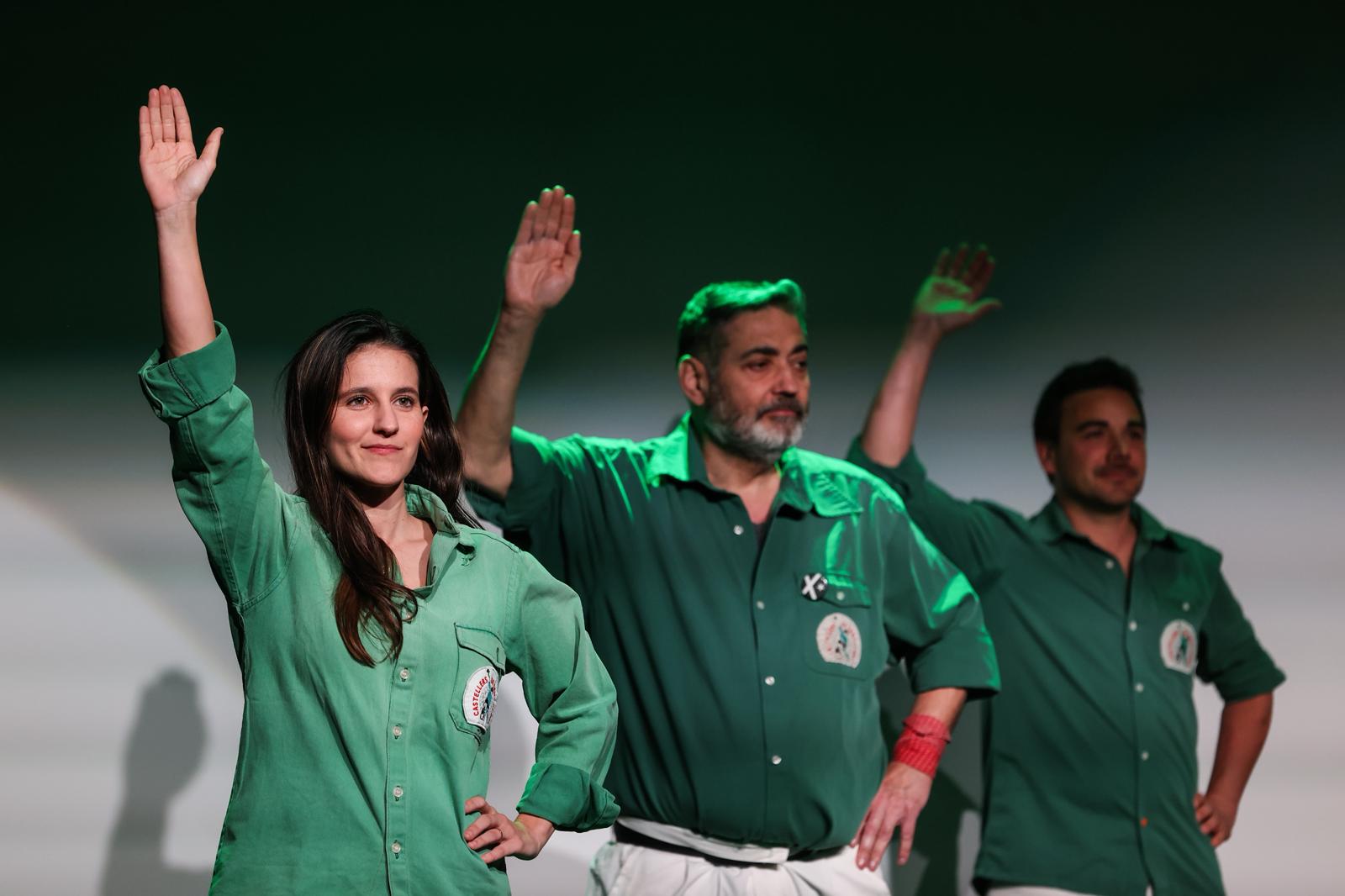 Acte d'inauguració del 30è aniversari dels Castellers de Sant Cugat. FOTO: Ajuntament