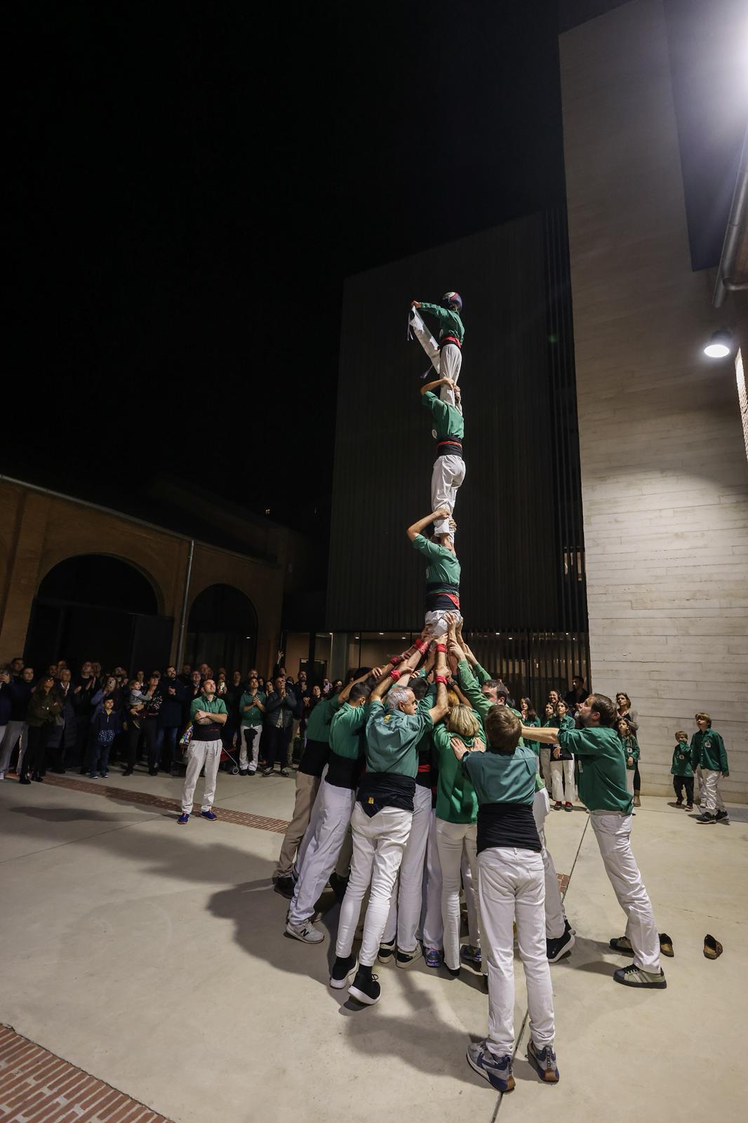 Acte d'inauguració del 30è aniversari dels Castellers de Sant Cugat. FOTO: Ajuntament
