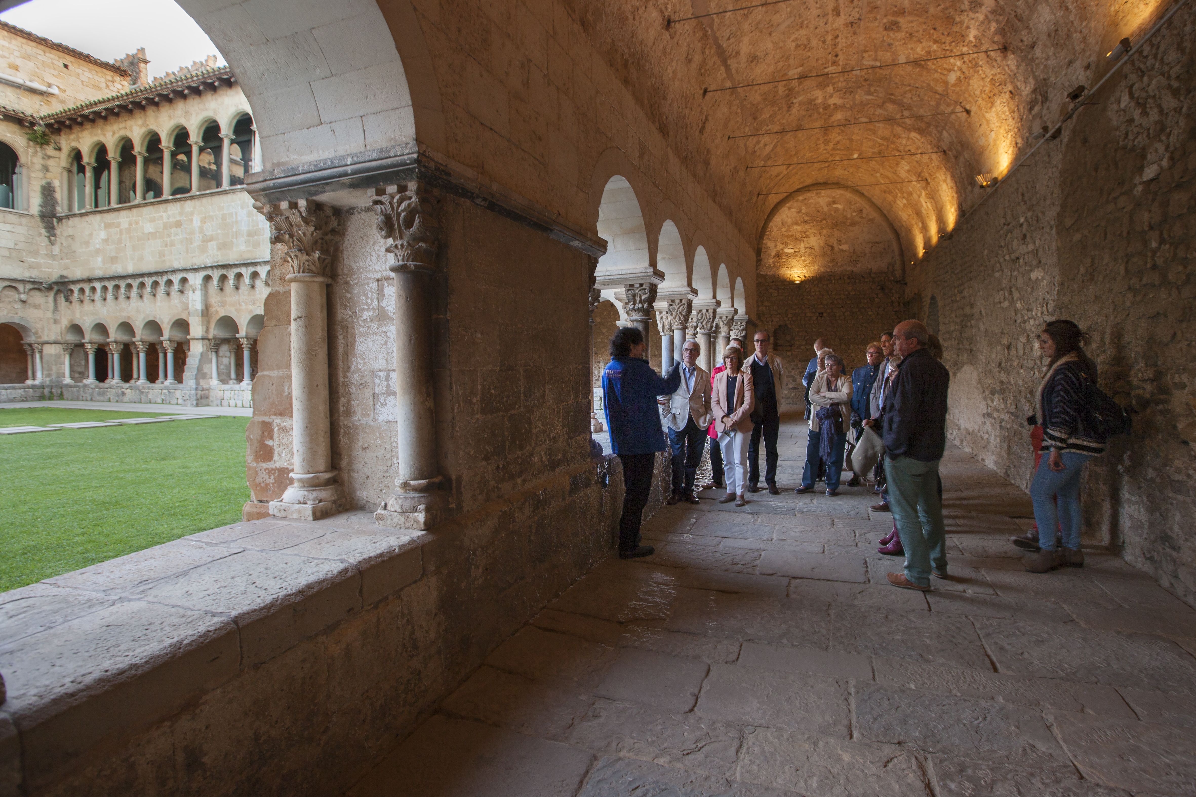 Una visita guiada al Monestir FOTO: Cedida