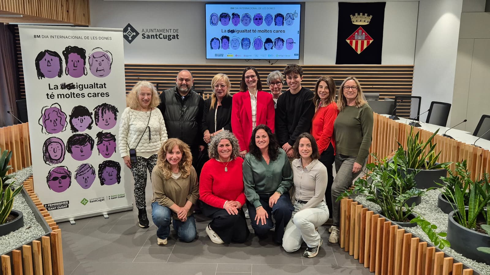 Presentació dels actes del 8M FOTO: Ajuntament 