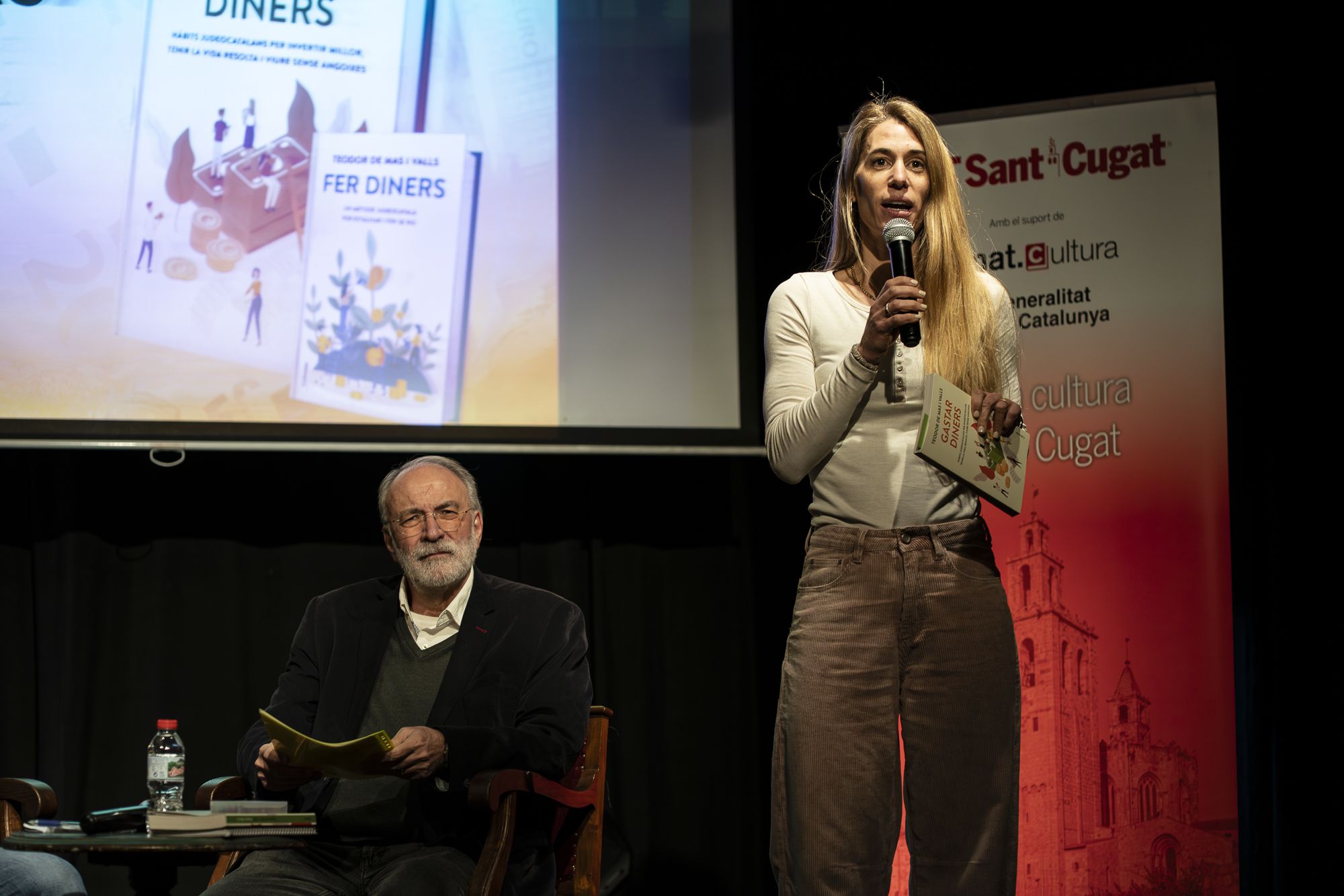  Presentació del llibre 'Gastar diners' de Teodor de Mas. FOTO: Mireia Comas (TOT Sant Cugat)