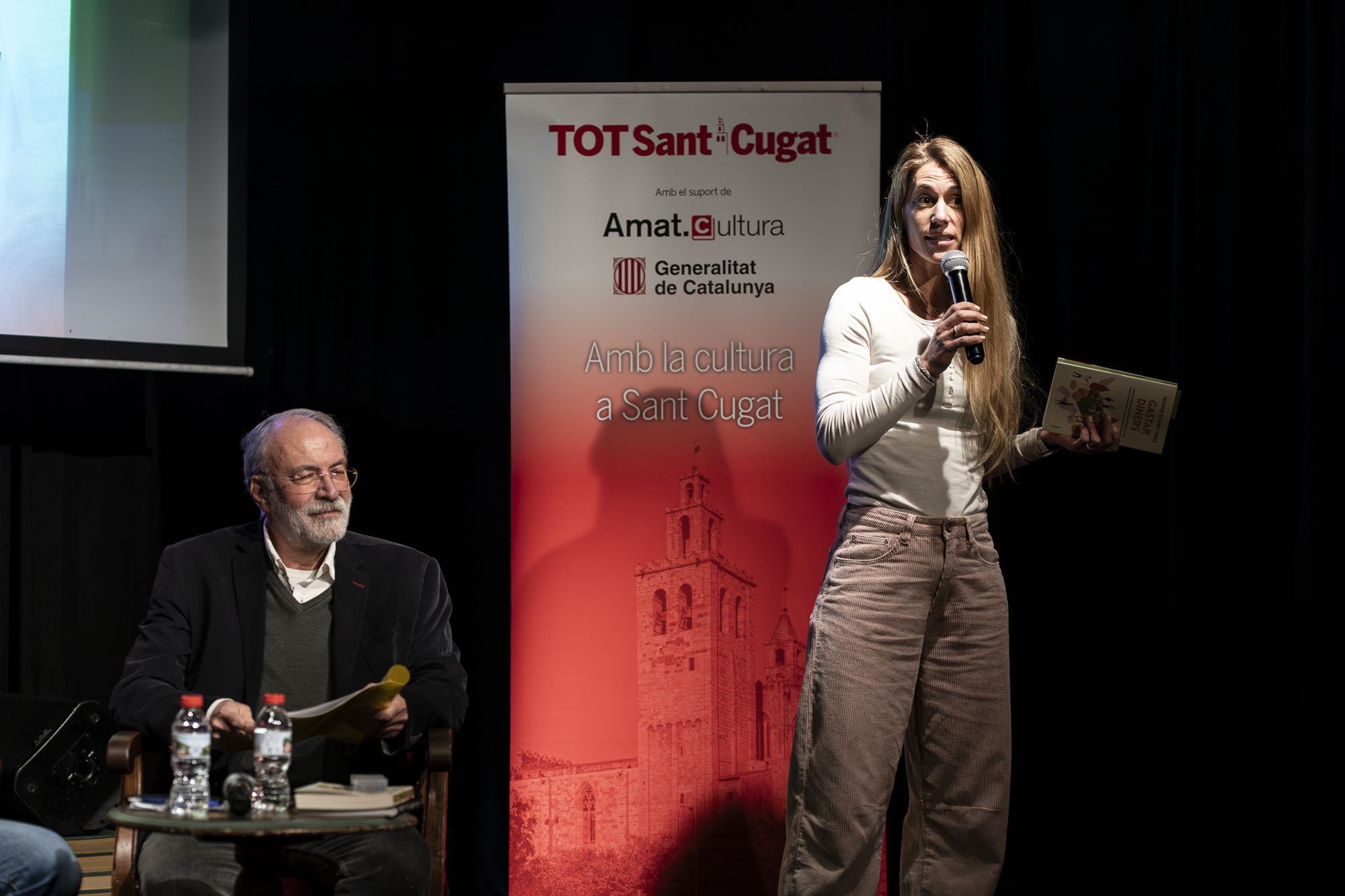  Presentació del llibre 'Gastar diners' de Teodor de Mas. FOTO: Mireia Comas (TOT Sant Cugat)