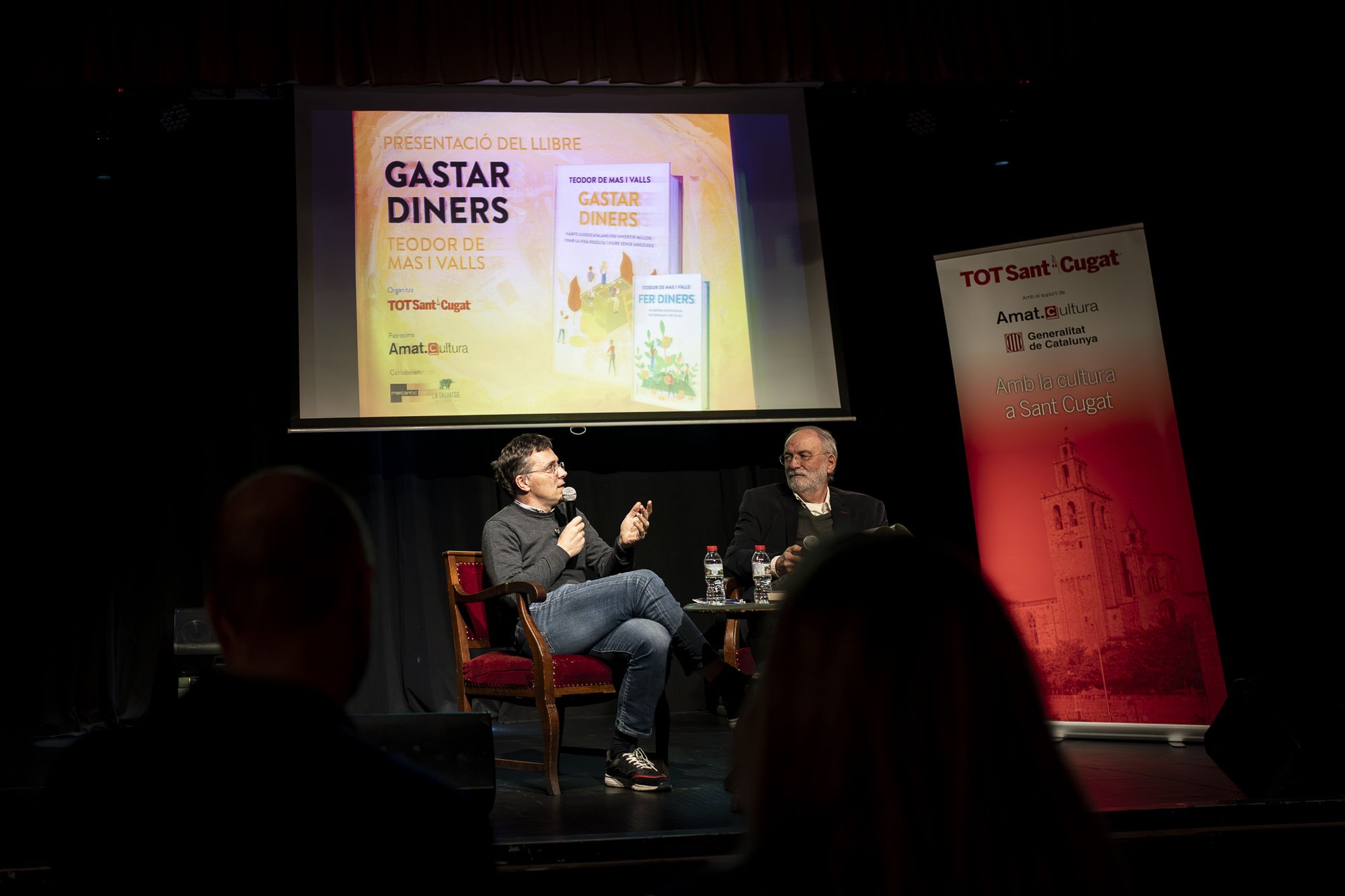  Presentació del llibre 'Gastar diners' de Teodor de Mas. FOTO: Mireia Comas (TOT Sant Cugat)