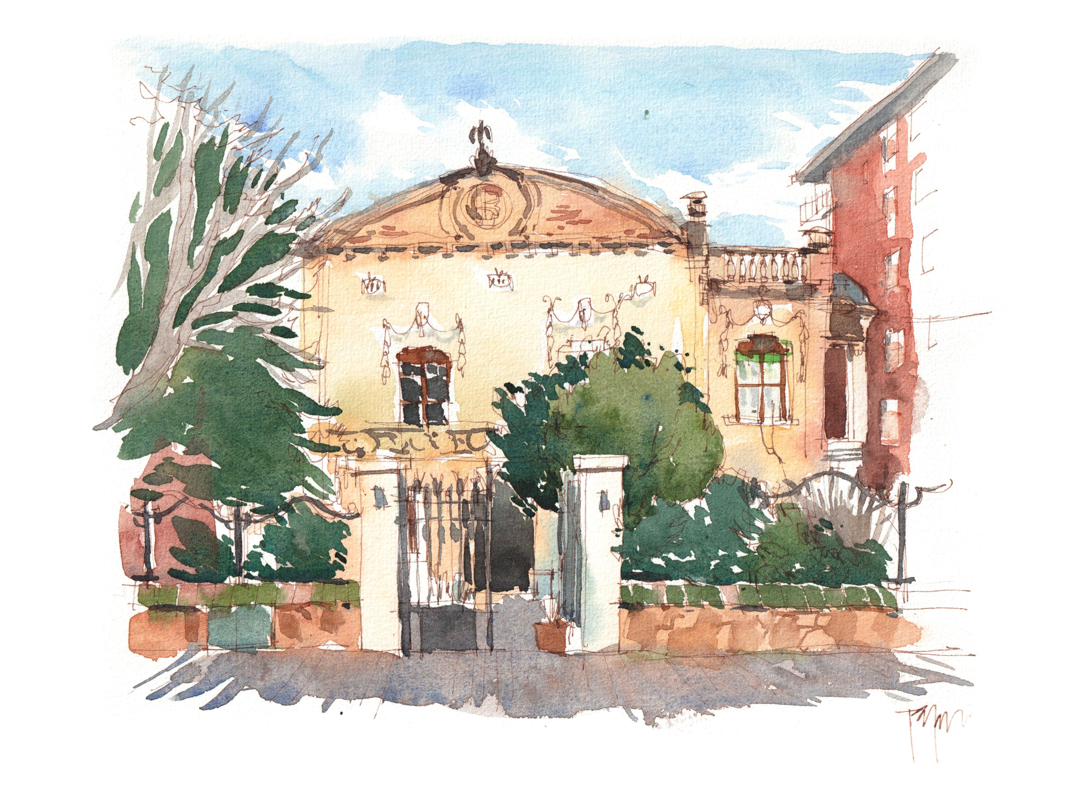 Il·lustració de la Casa Häsler