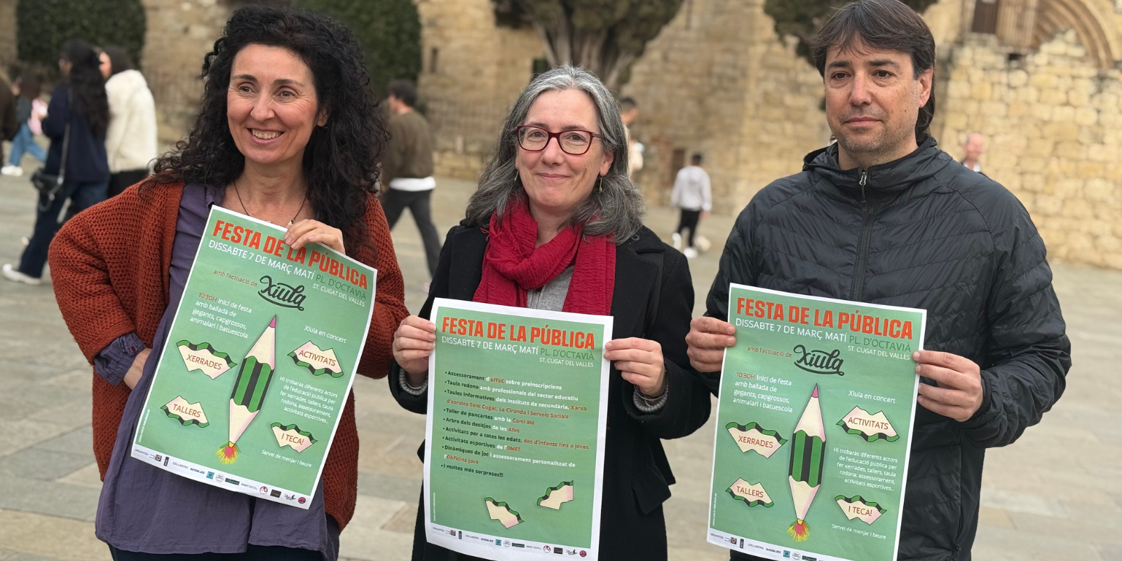 La Festa de la Pública se celebrarà el 7 de març a la plaça d'Octavià. FOTO: TOT Sant Cugat