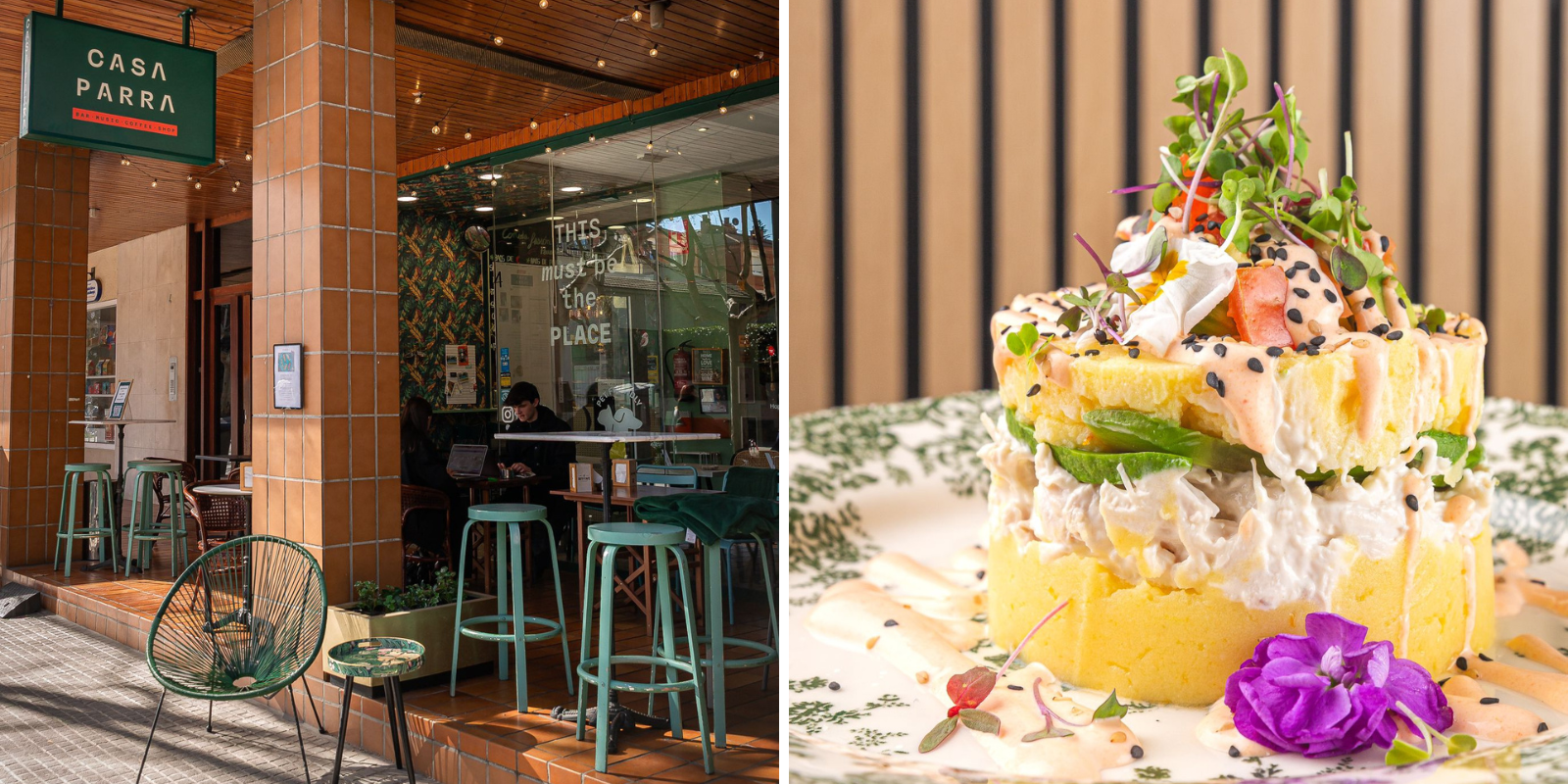 Casa Parra, restaurant a Sant Cugat amb cuina fusió internacional peruana, a pocs metres de l'estació. FOTO: Cedida