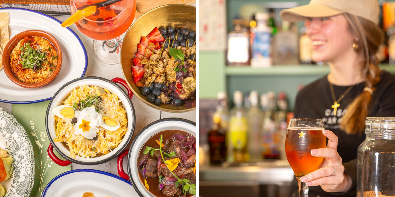 Casa Parra, restaurant a Sant Cugat amb cuina fusió internacional peruana, a pocs metres de l'estació. FOTO: Cedida