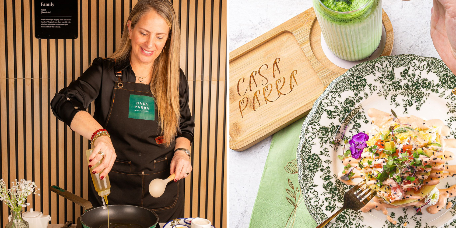 Casa Parra, restaurant a Sant Cugat amb cuina fusió internacional peruana, a pocs metres de l'estació. FOTO: Cedida