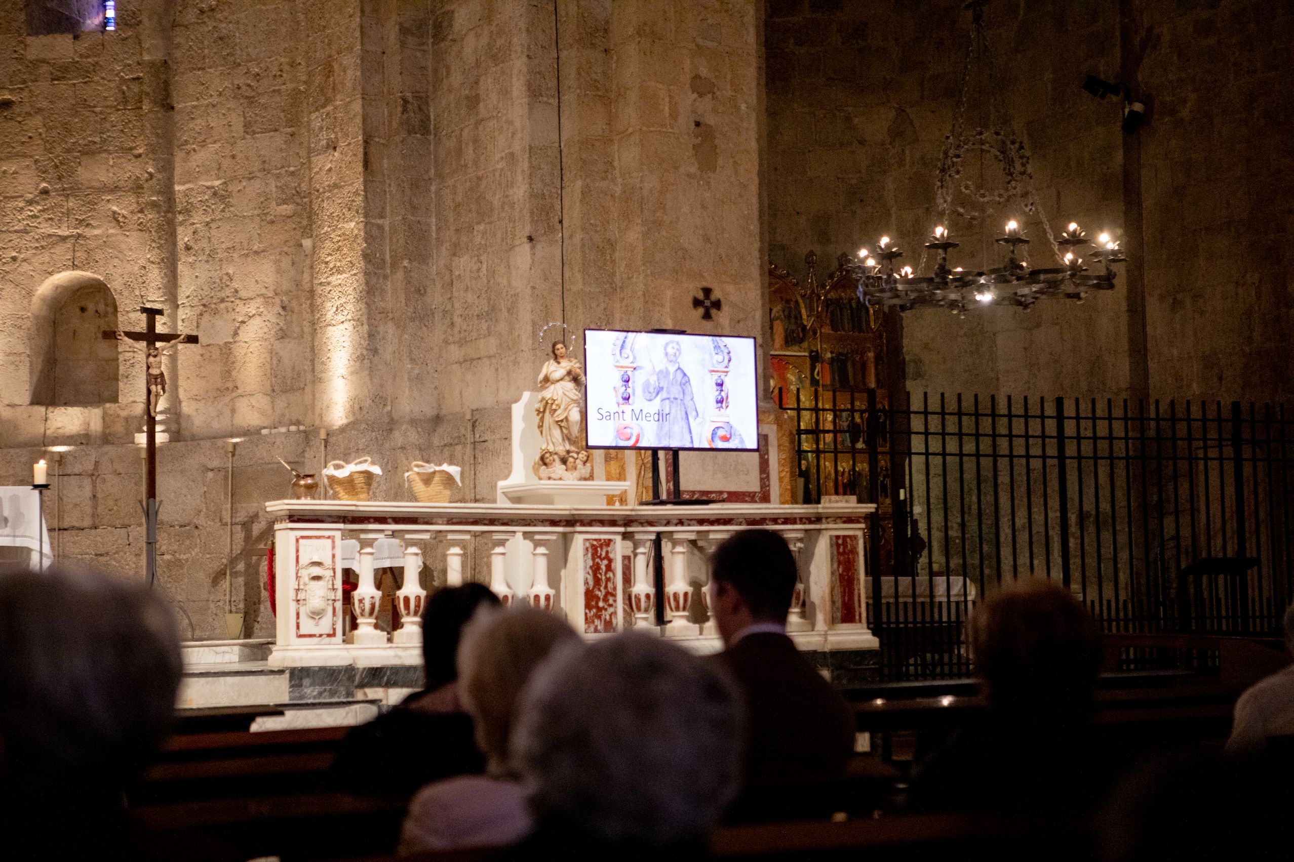 Missa al Monestir en honor a Sant Medir FOTO: Joana Arribas (TOT Sant Cugat)