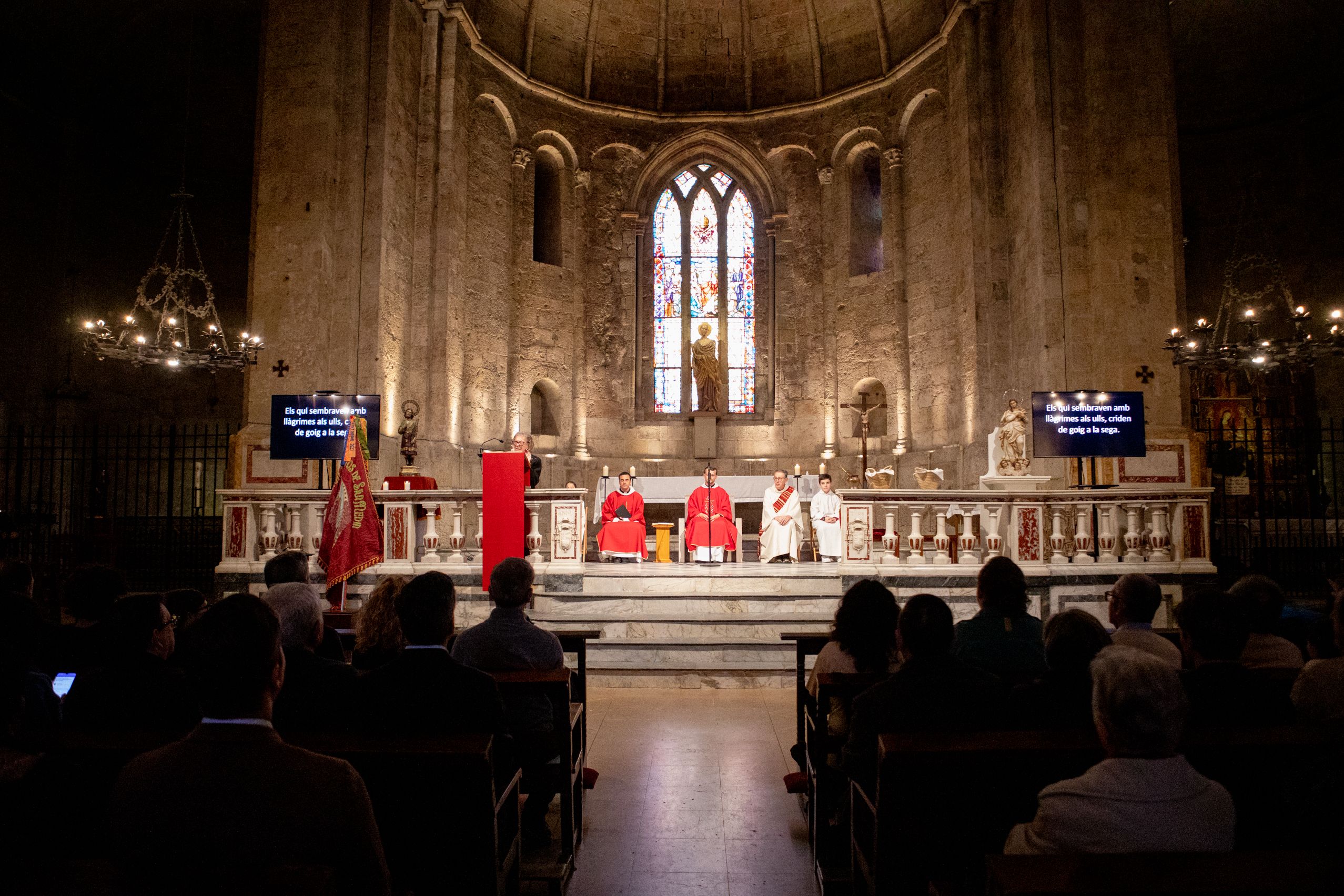 Missa al Monestir en honor a Sant Medir FOTO: Joana Arribas (TOT Sant Cugat)