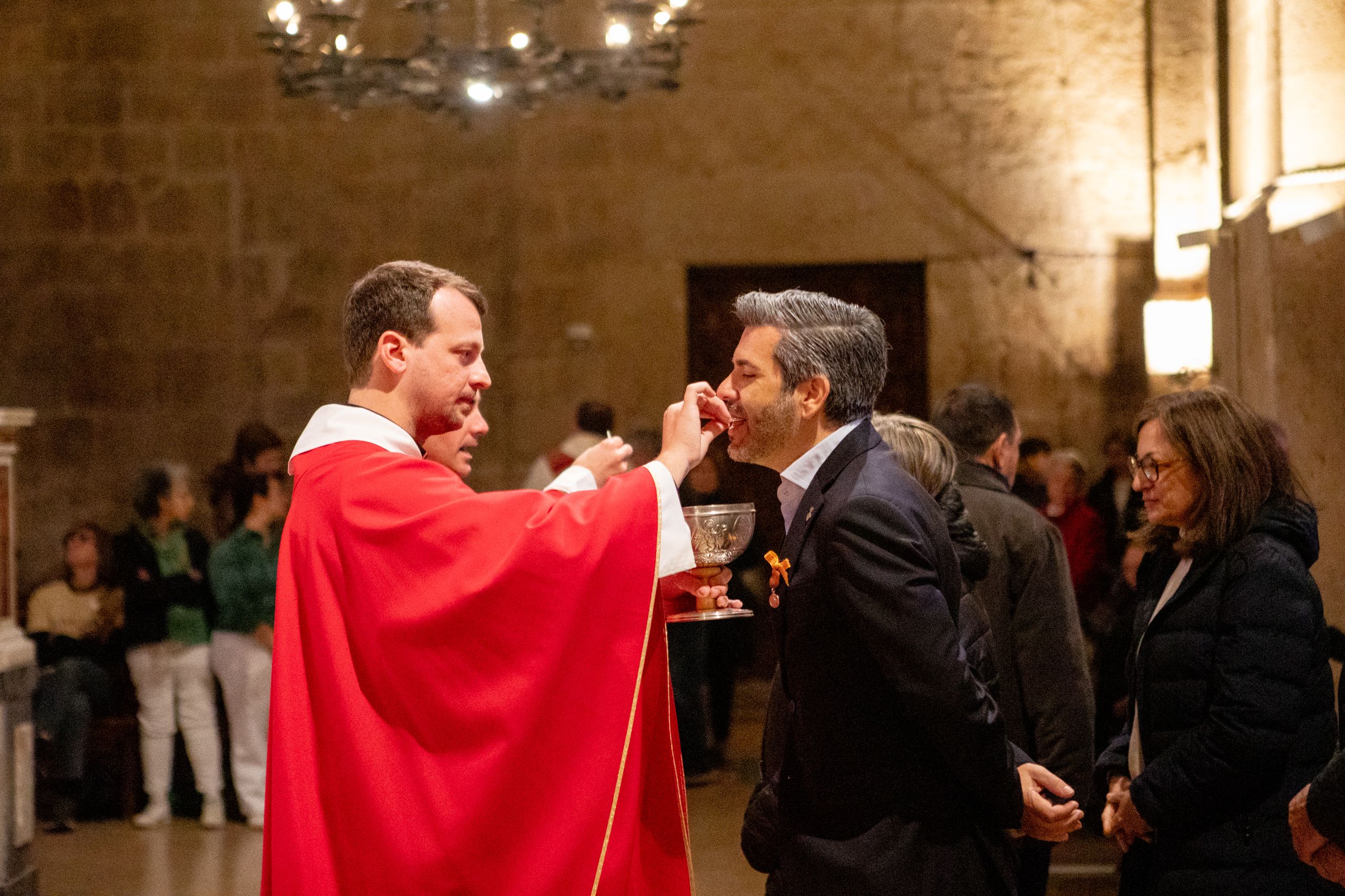 Missa al Monestir en honor a Sant Medir FOTO: Joana Arribas (TOT Sant Cugat)