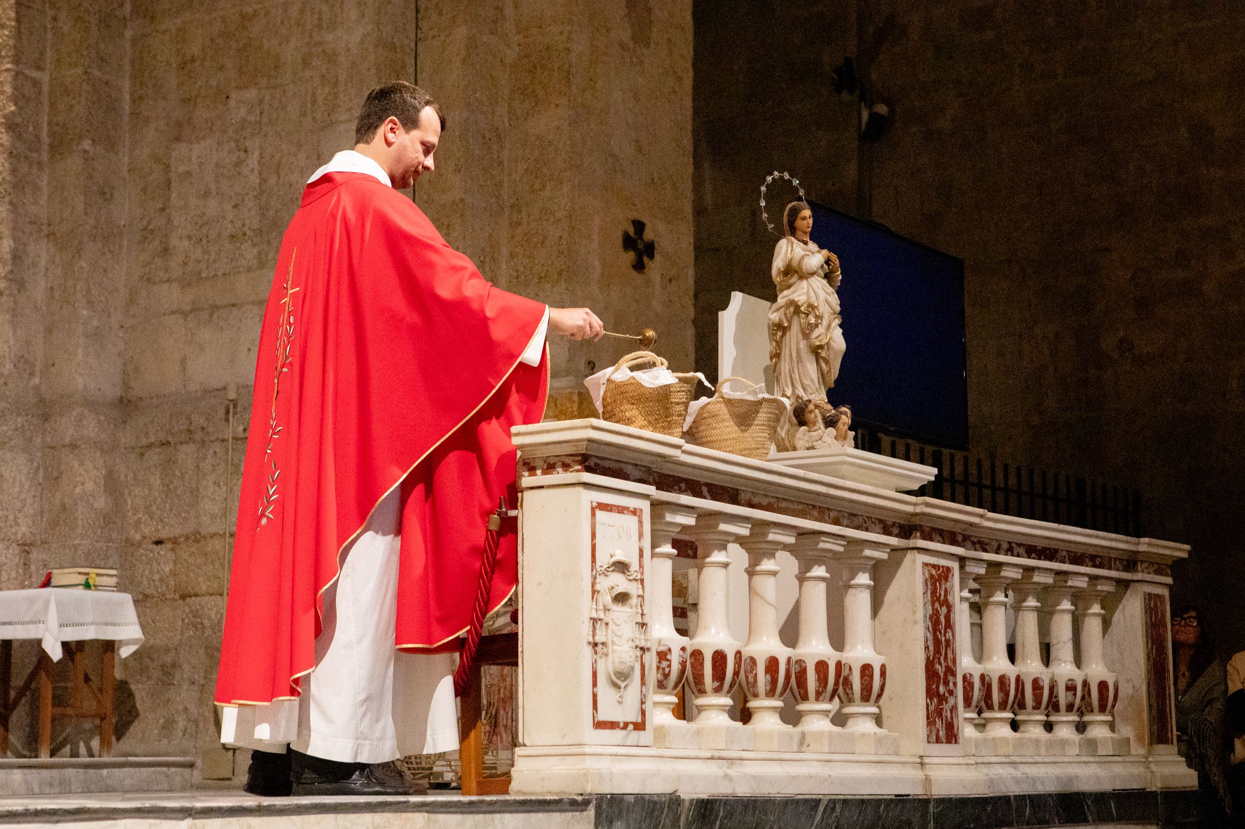Missa al Monestir en honor a Sant Medir FOTO: Joana Arribas (TOT Sant Cugat)