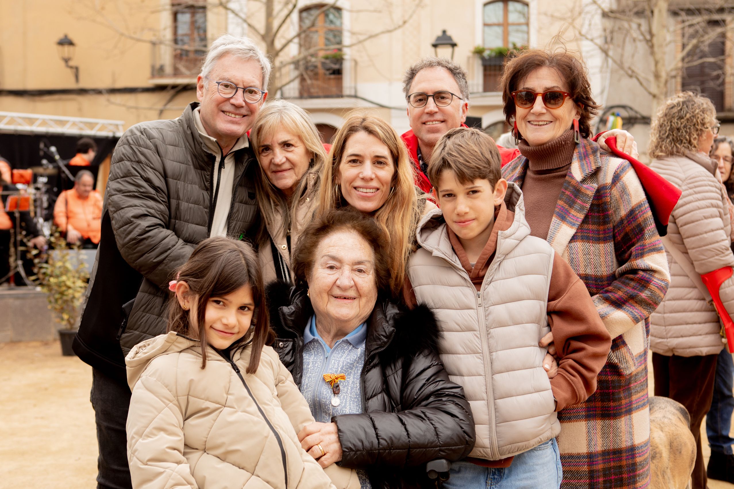 Graellades a la plaça de Barcelona  FOTO: Joana Arribas (TOT Sant Cugat)
