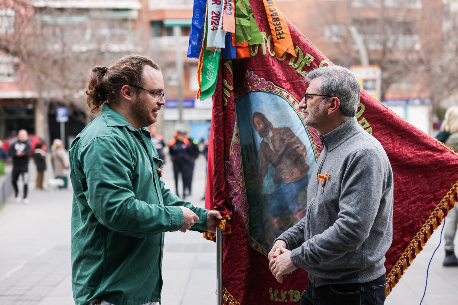 Recepció dels banderers FOTO: Ajuntament 