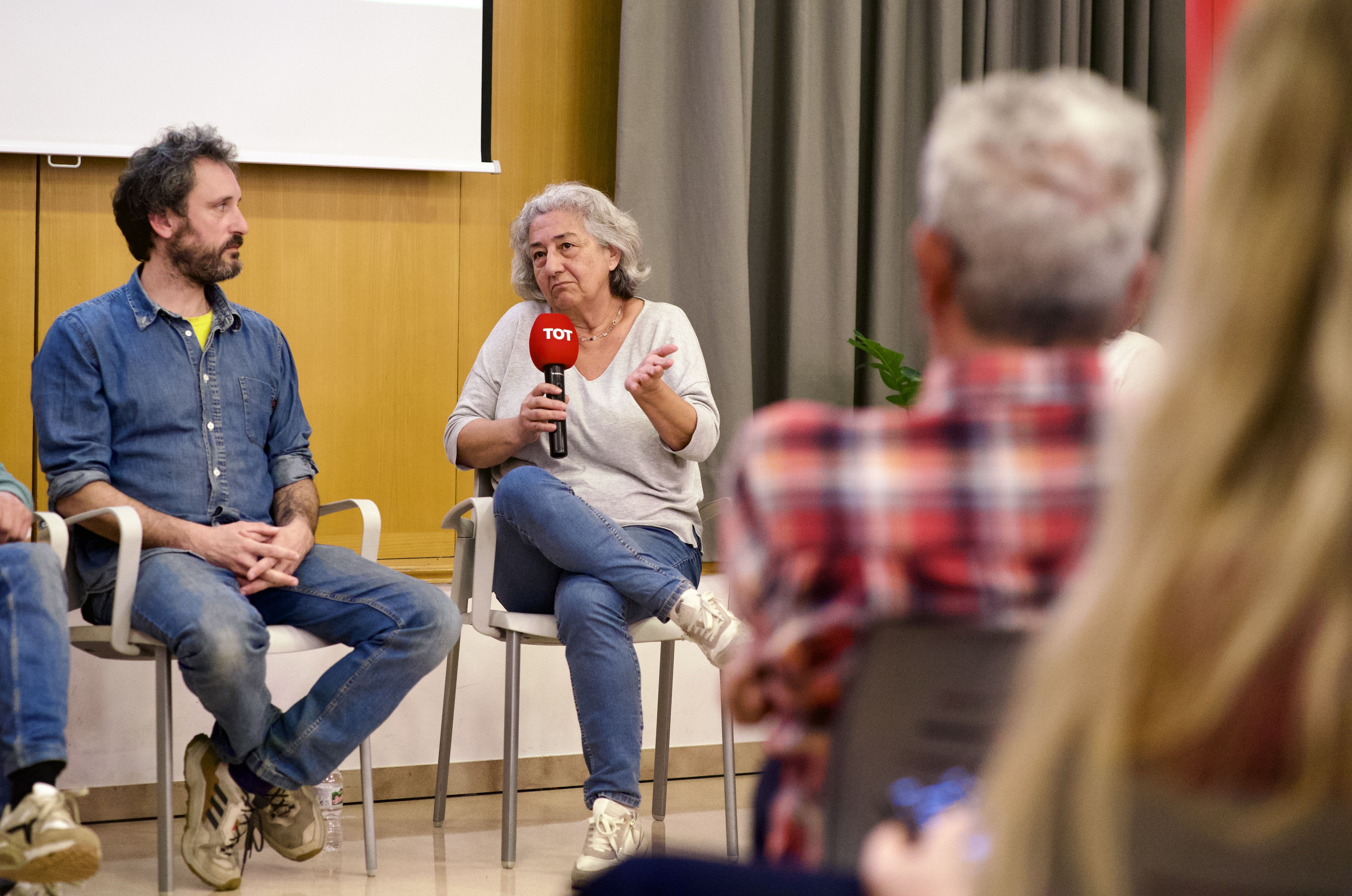 Debat a les Planes del cicle 'Els barris al centre'. FOTO: Mireia Comas (TOT Sant Cugat)