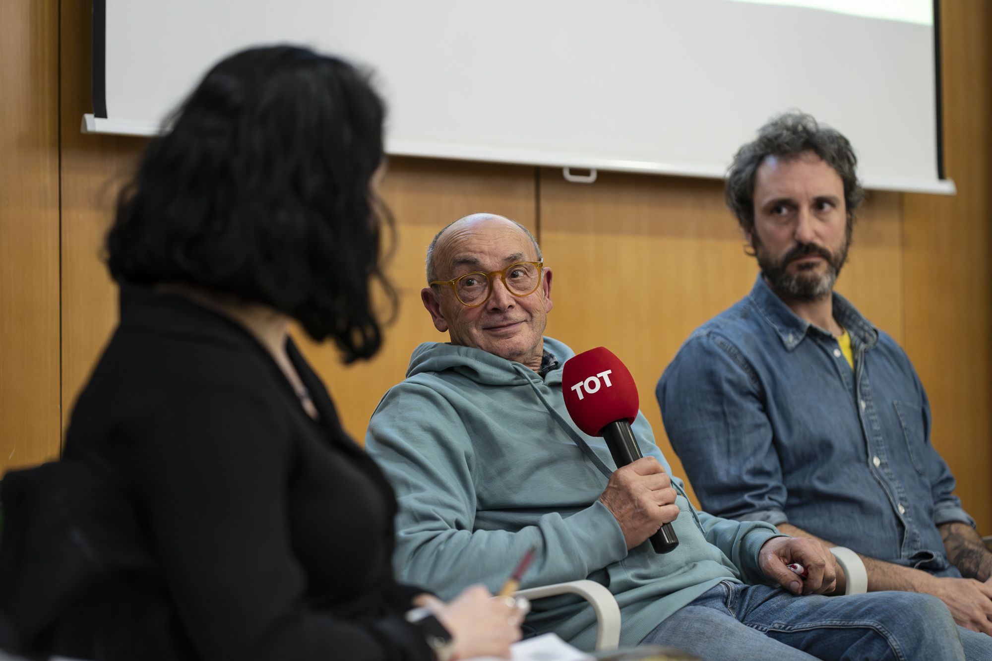Debat a les Planes del cicle 'Els barris al centre'. FOTO: Mireia Comas (TOT Sant Cugat)