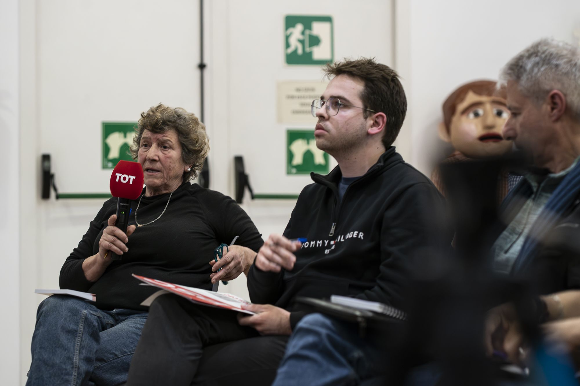 Debat a les Planes del cicle 'Els barris al centre'. FOTO: Mireia Comas (TOT Sant Cugat)