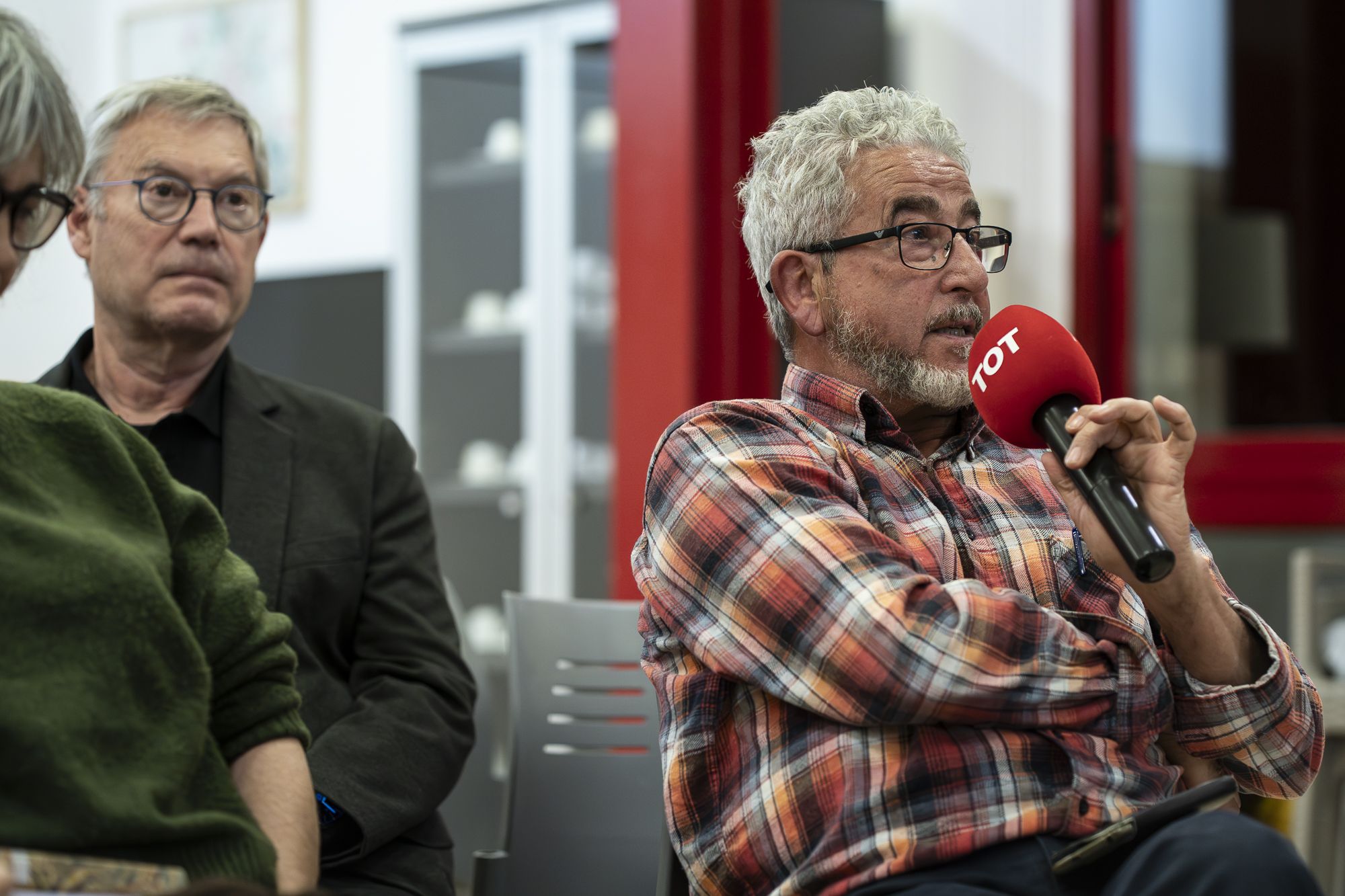 Debat a les Planes del cicle 'Els barris al centre'. FOTO: Mireia Comas (TOT Sant Cugat)