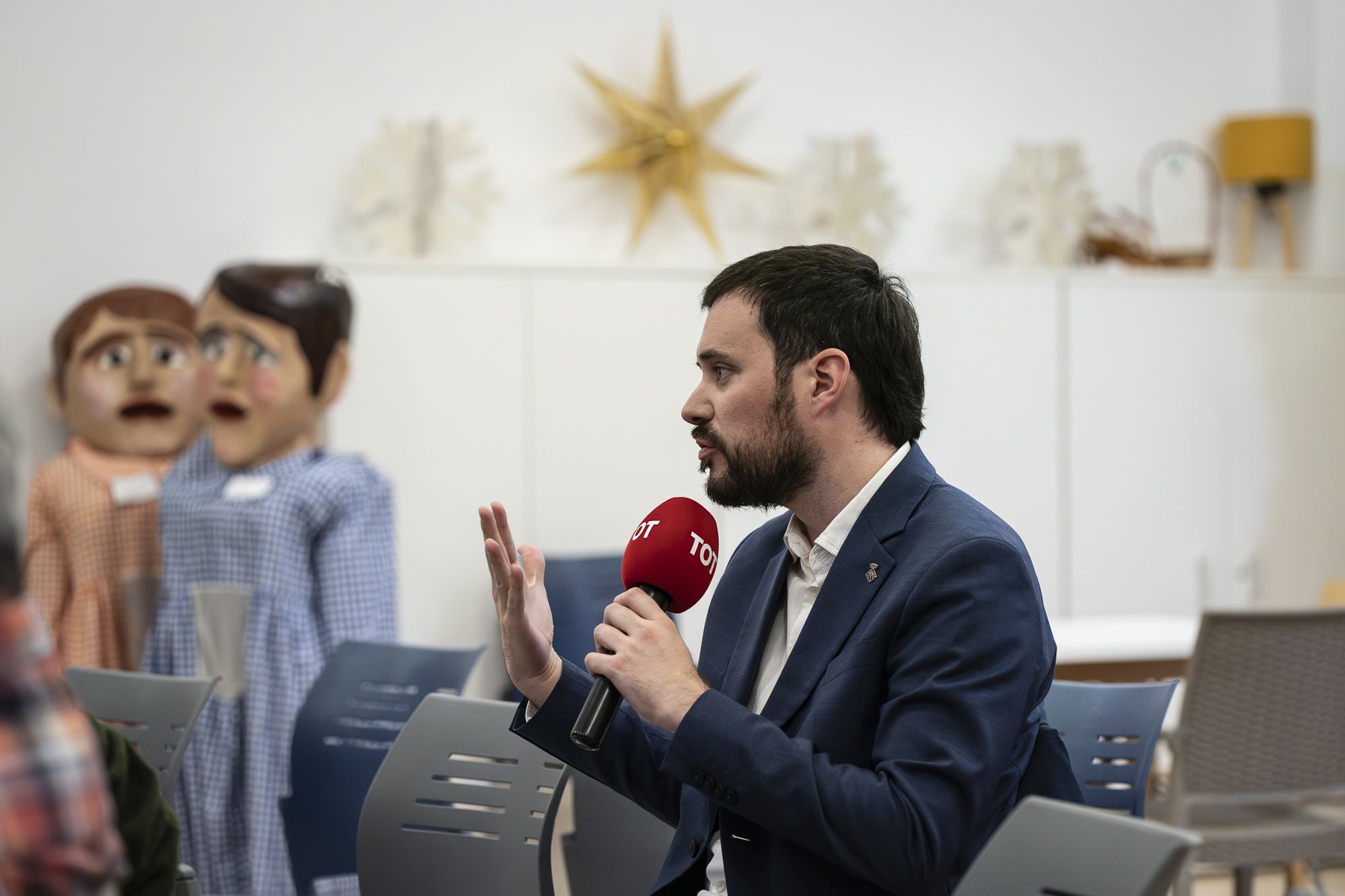 Debat a les Planes del cicle 'Els barris al centre'. FOTO: Mireia Comas (TOT Sant Cugat)