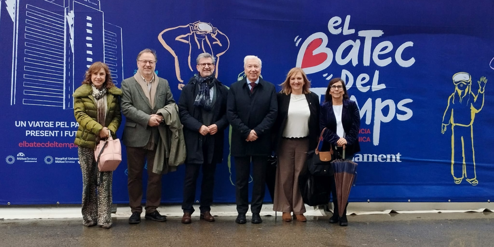 Inauguració de l'experiència immersiva, 'El Batec del Temps'. FOTO: Ajuntament