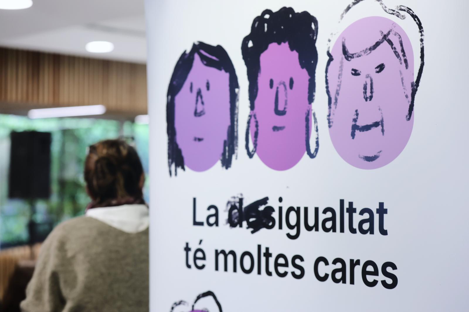 Imatge del cartell d'enguany per commemorar el 8M. FOTO: Ajuntament