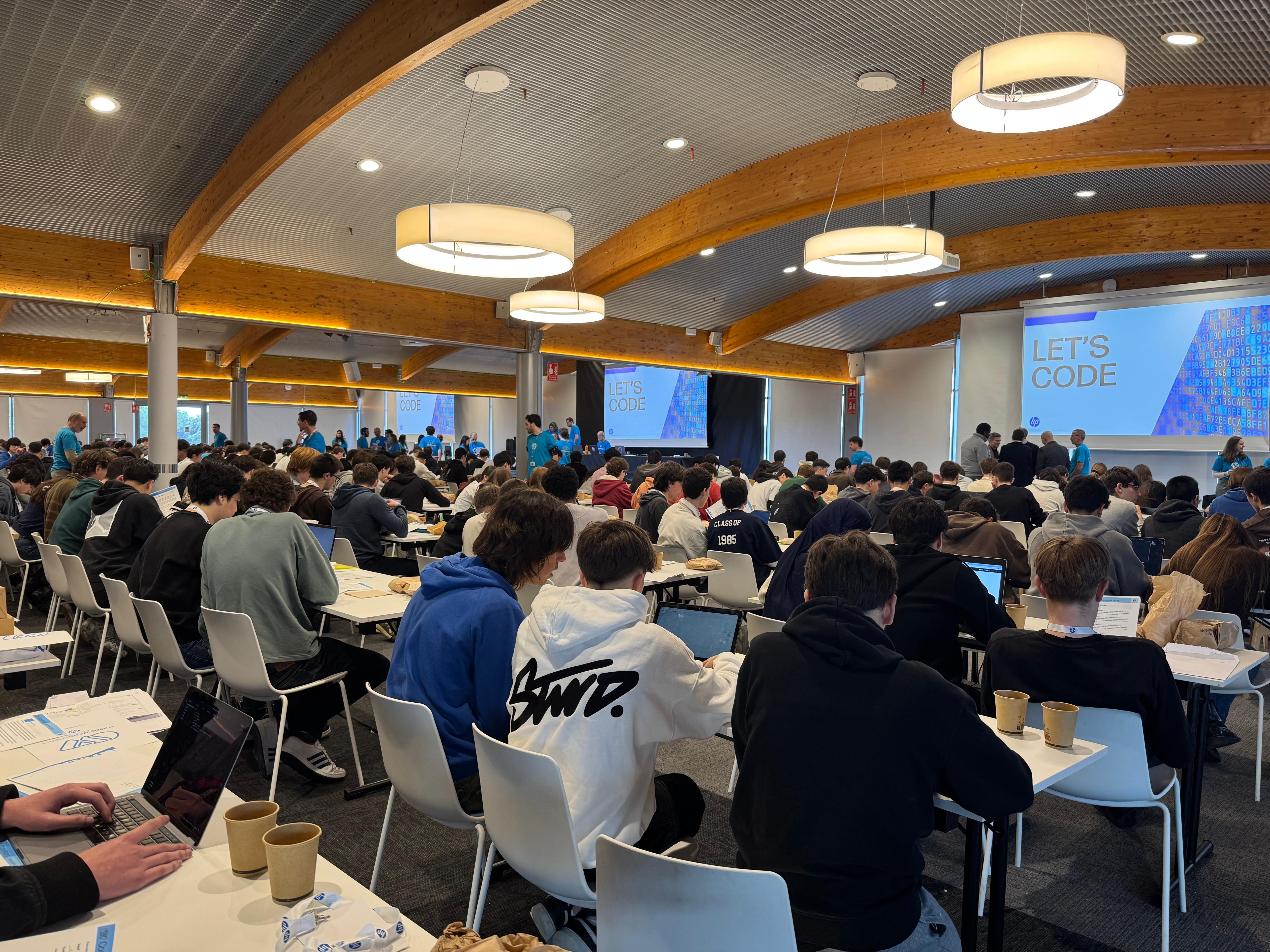 Participants de l'onzena edició de l'HP CodeWars. FOTO: TOT Sant Cugat