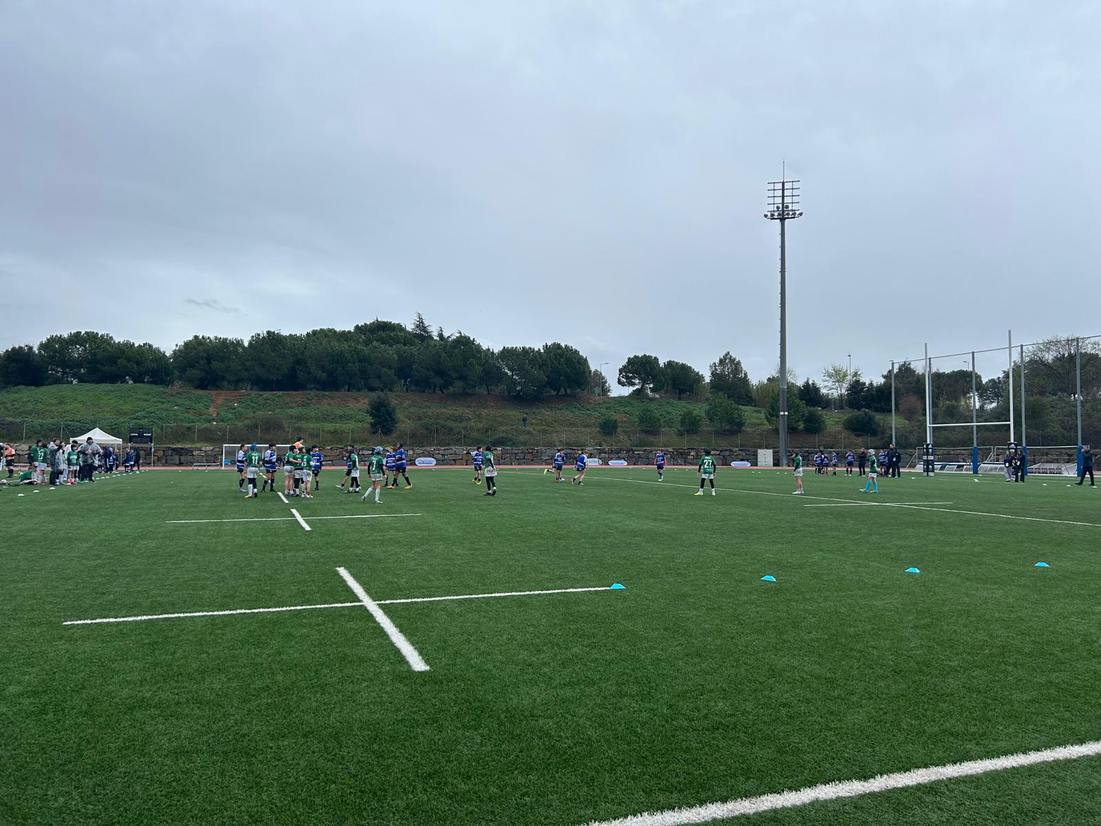 El Club de Rugby Sant Cugat ha organitzat l’11è Torneig Jon Reca FOTO: Elvira Gallardo (TOT Sant Cugat)