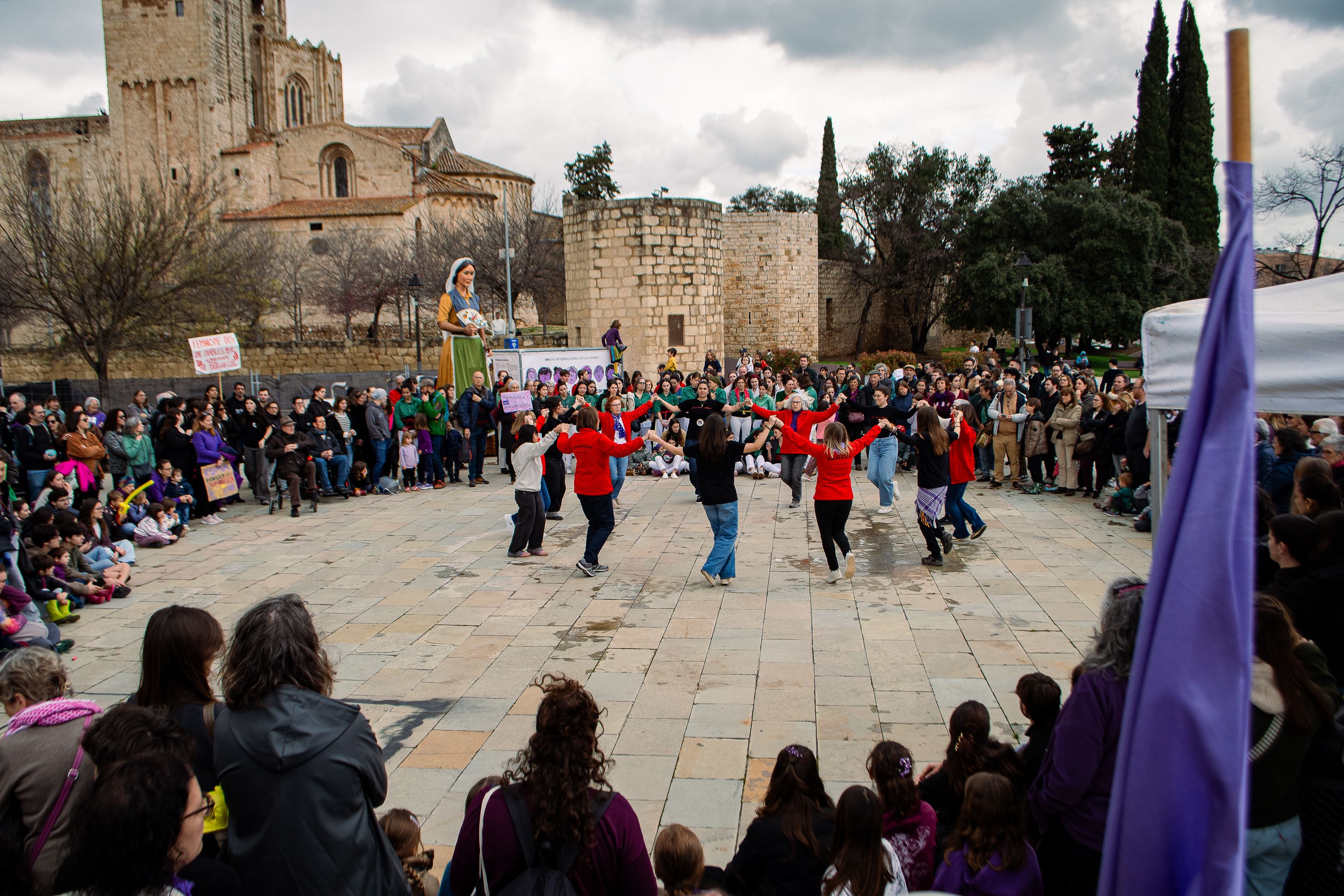 Manifestació 8M Sant Cugat 2026. FOTOS: Pol Rodríguez