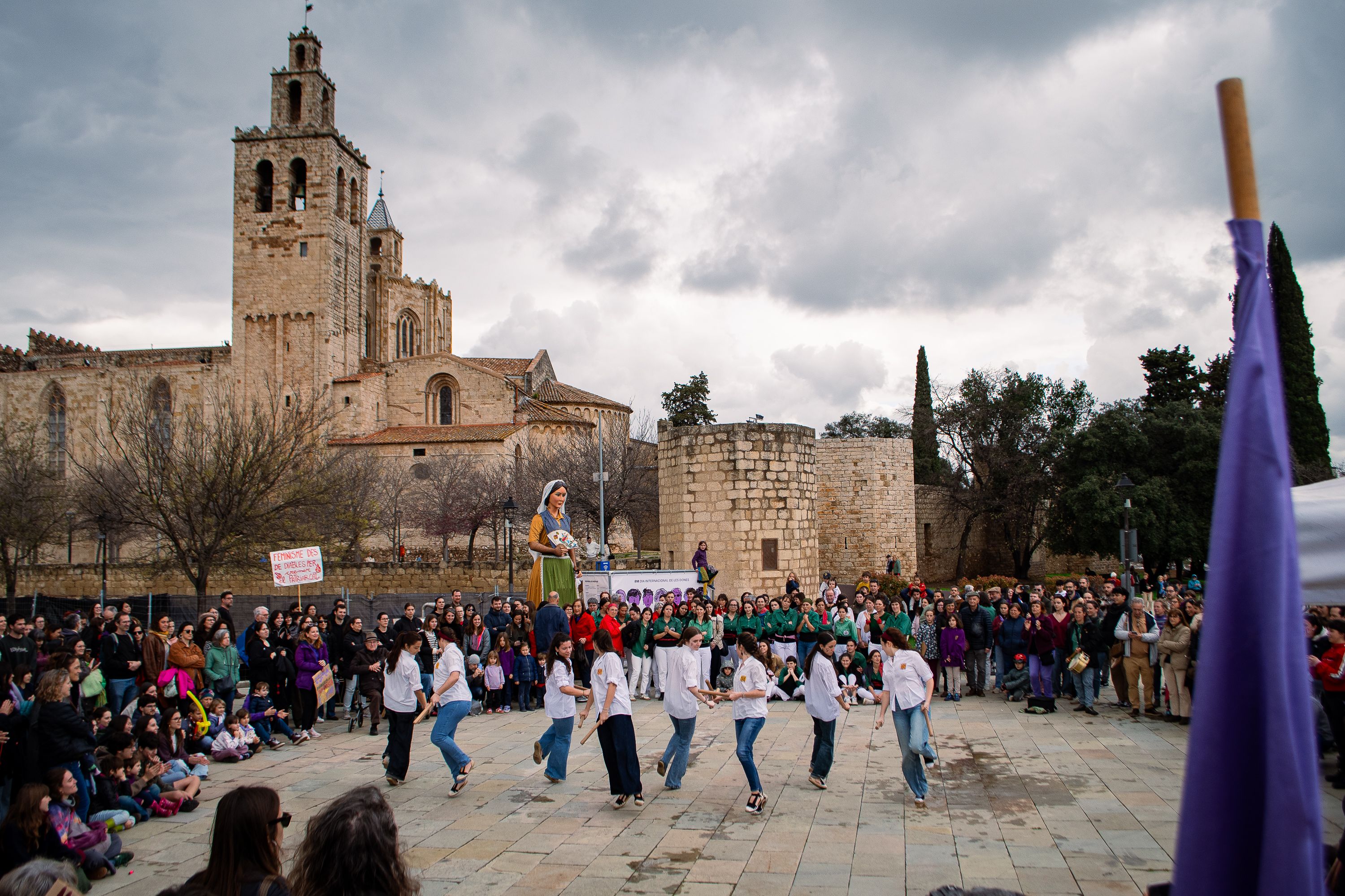 Manifestació 8M Sant Cugat 2026. FOTOS: Pol Rodríguez