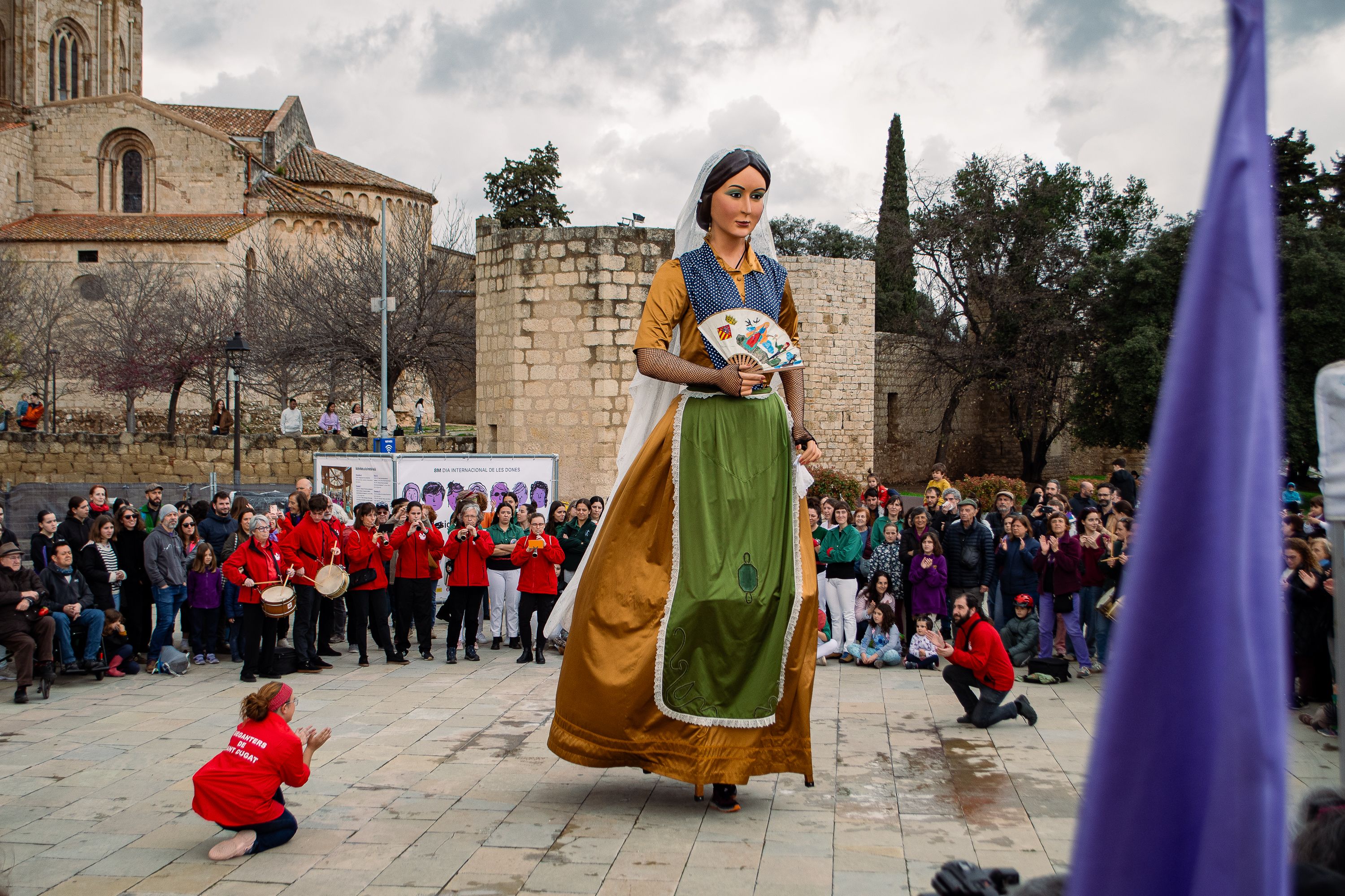 Manifestació 8M Sant Cugat 2026. FOTOS: Pol Rodríguez