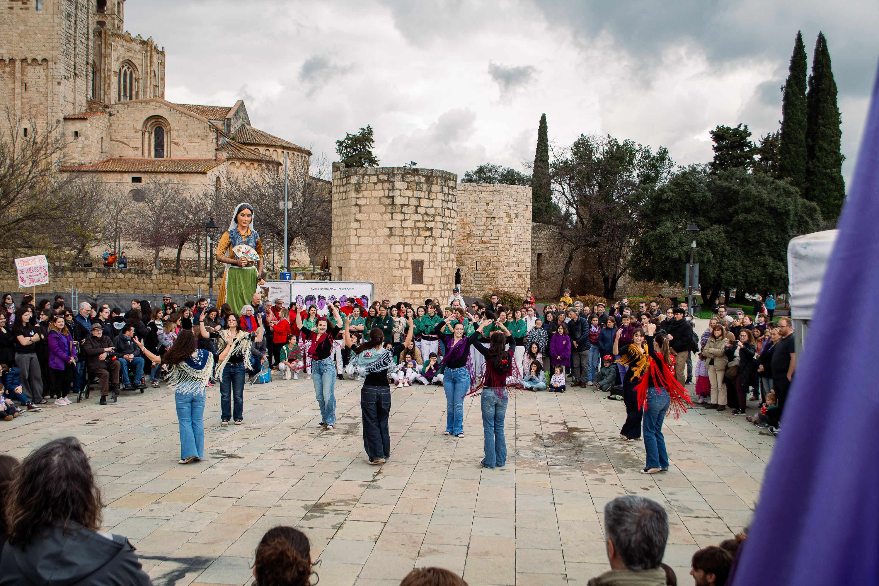 Manifestació 8M Sant Cugat 2026. FOTOS: Pol Rodríguez