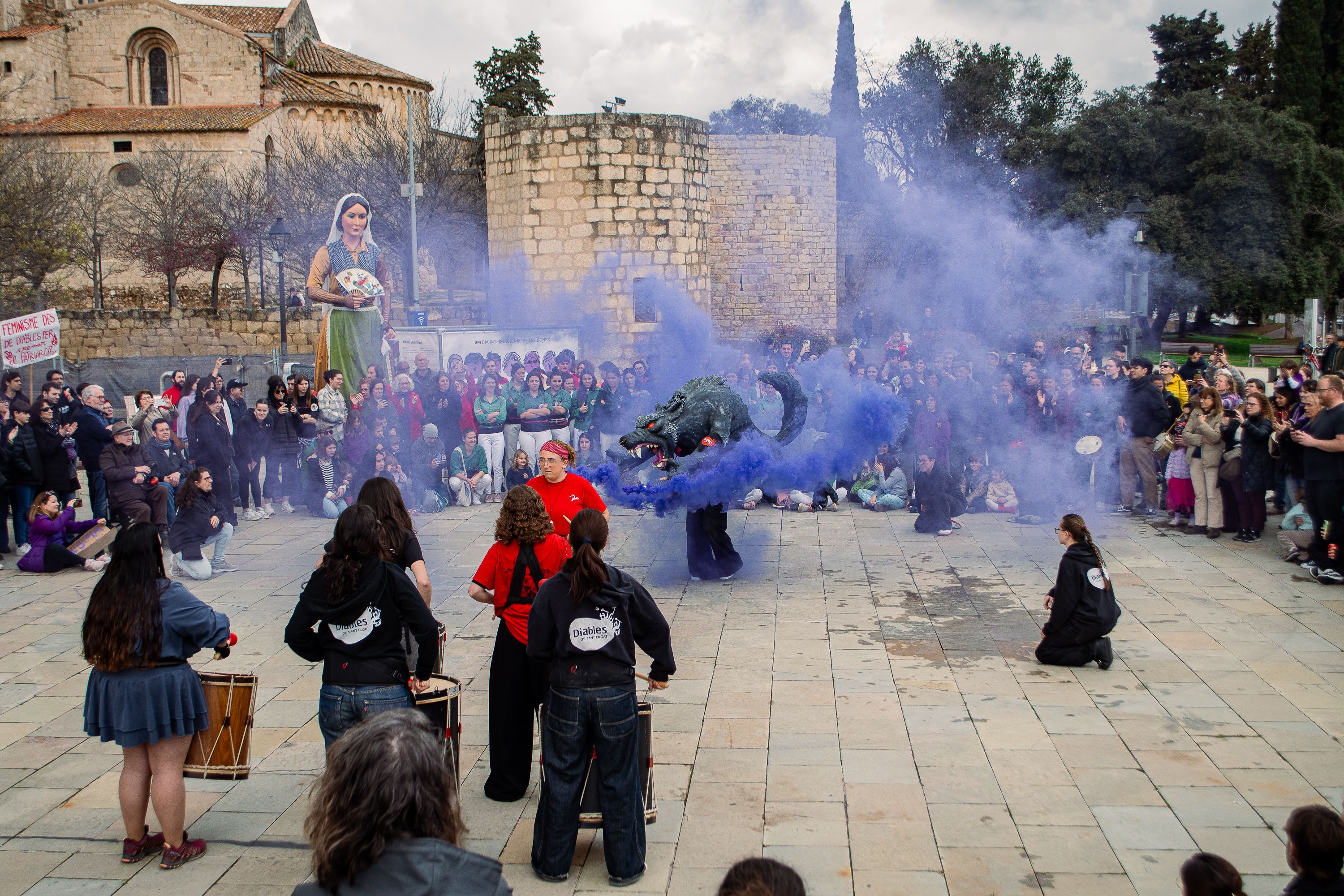 Manifestació 8M Sant Cugat 2026. FOTOS: Pol Rodríguez
