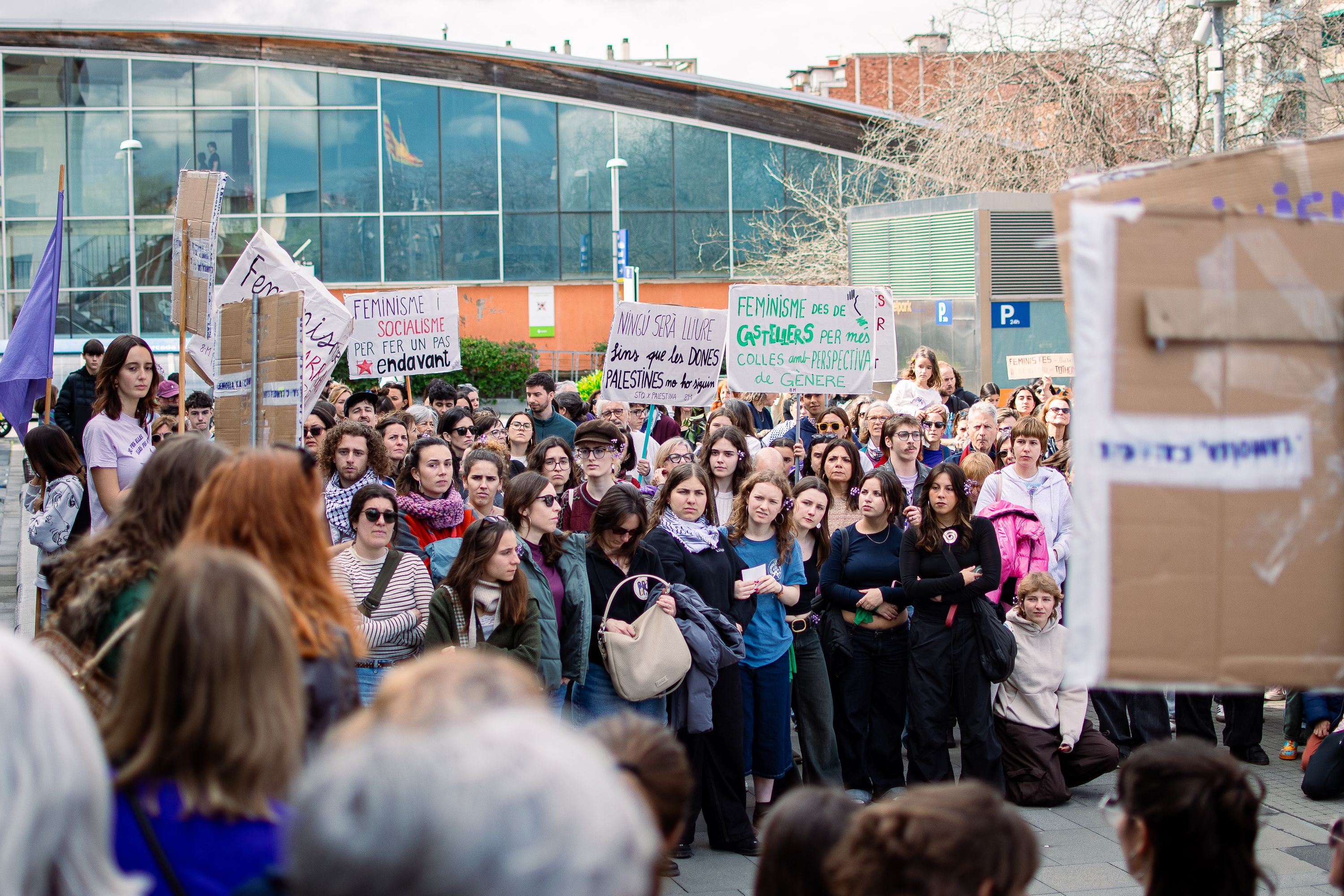 Manifestació 8M Sant Cugat 2026. FOTOS: Pol Rodríguez