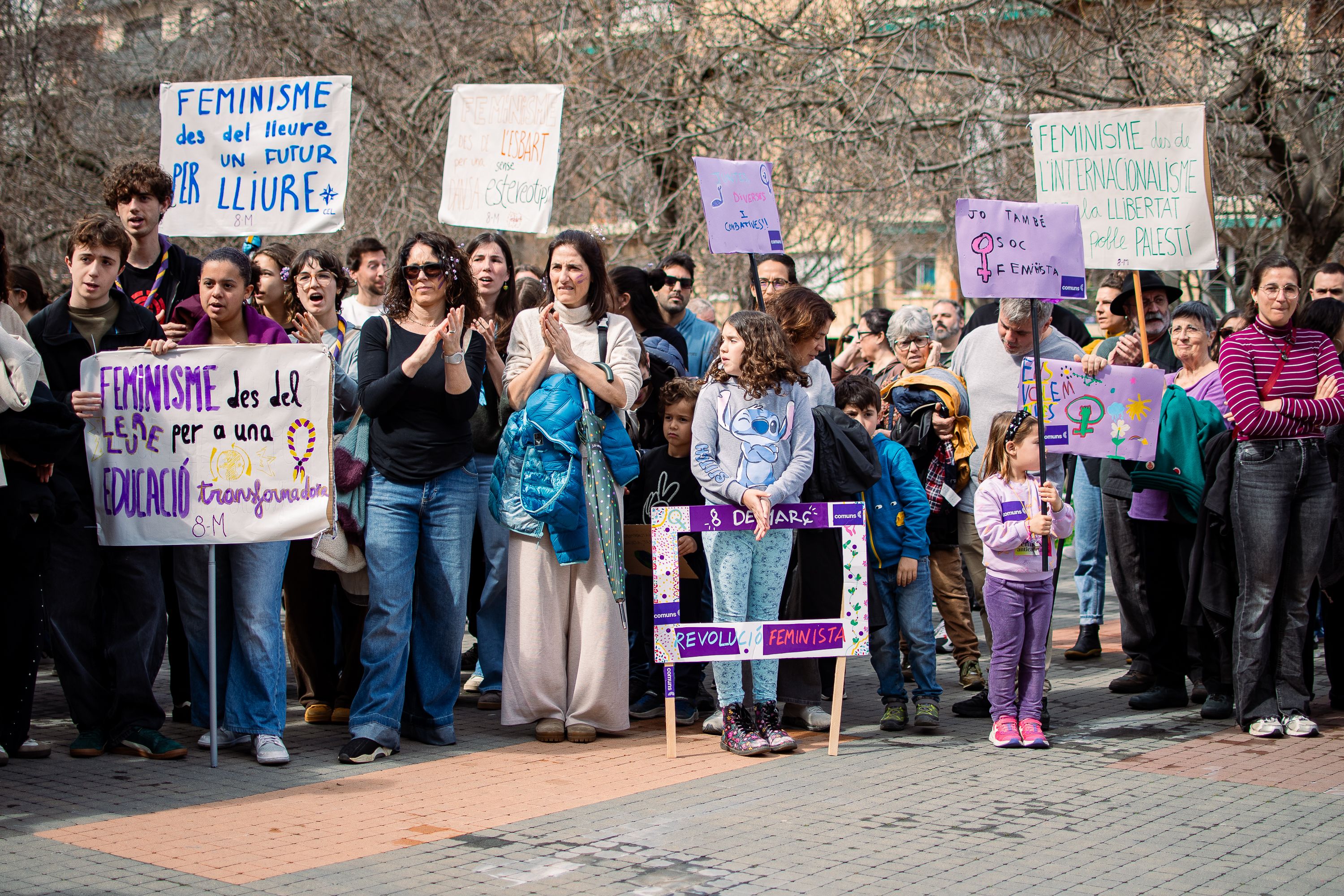 Manifestació 8M Sant Cugat 2026. FOTOS: Pol Rodríguez