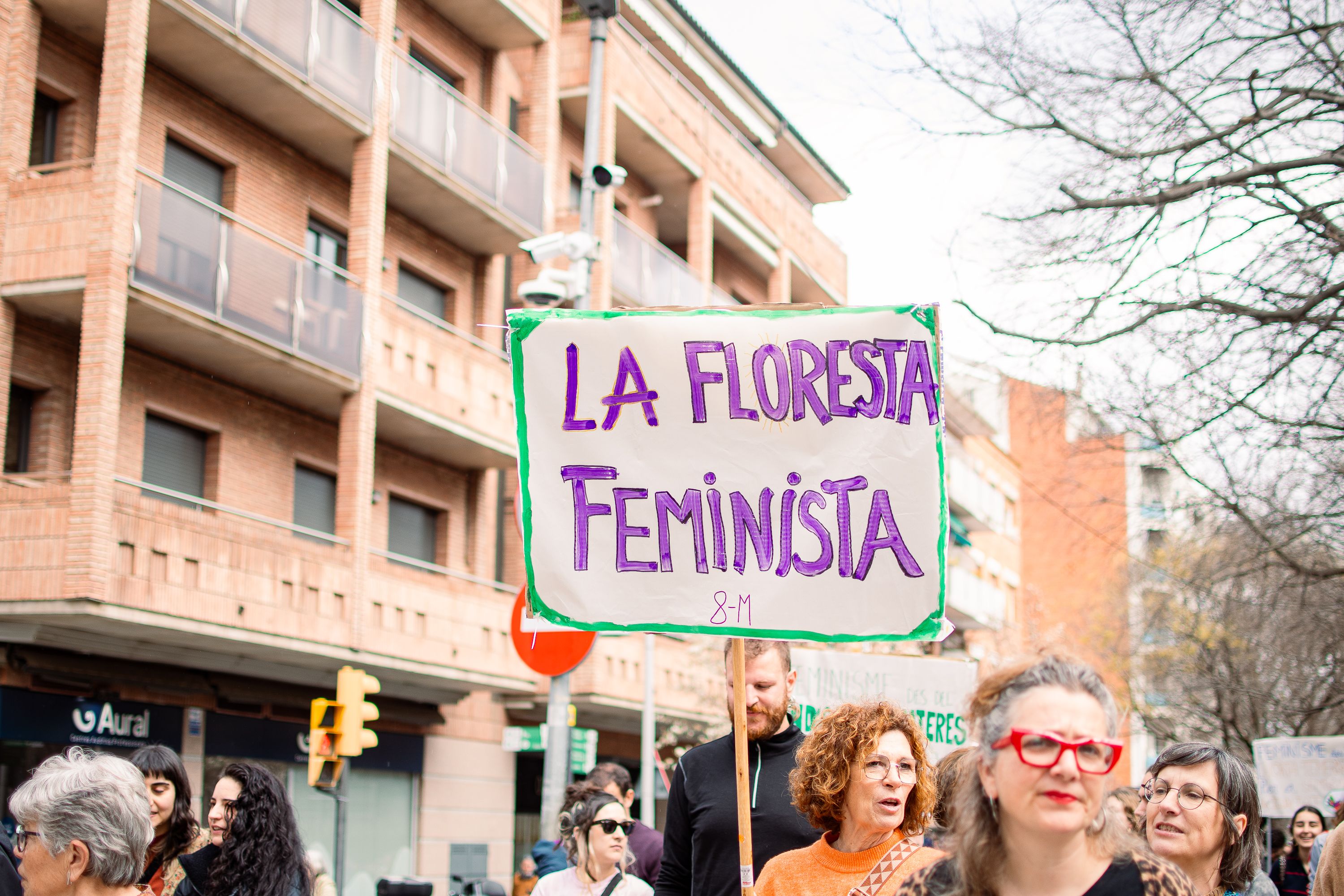 Manifestació 8M Sant Cugat 2026. FOTOS: Pol Rodríguez