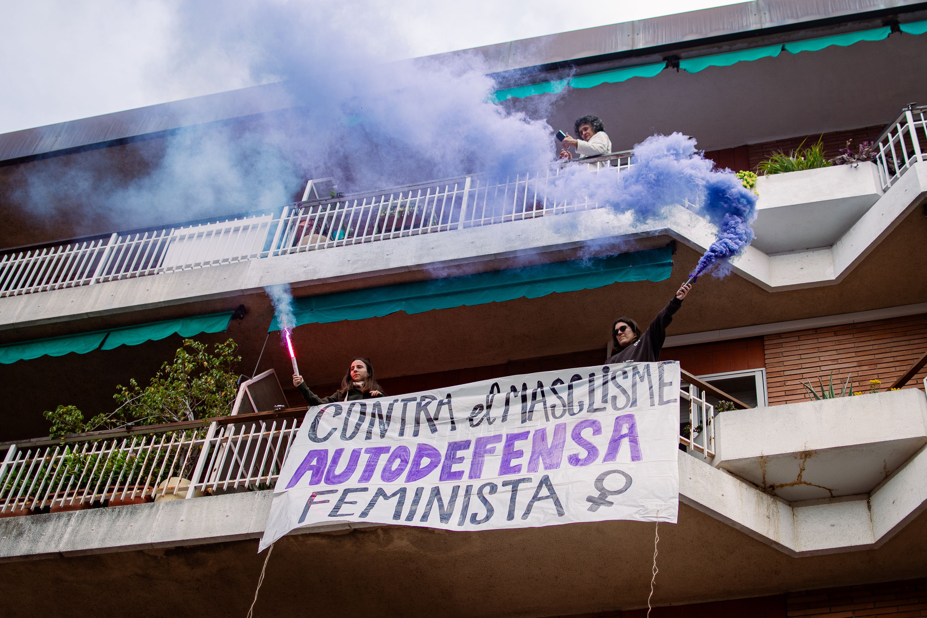 Manifestació 8M Sant Cugat 2026. FOTOS: Pol Rodríguez