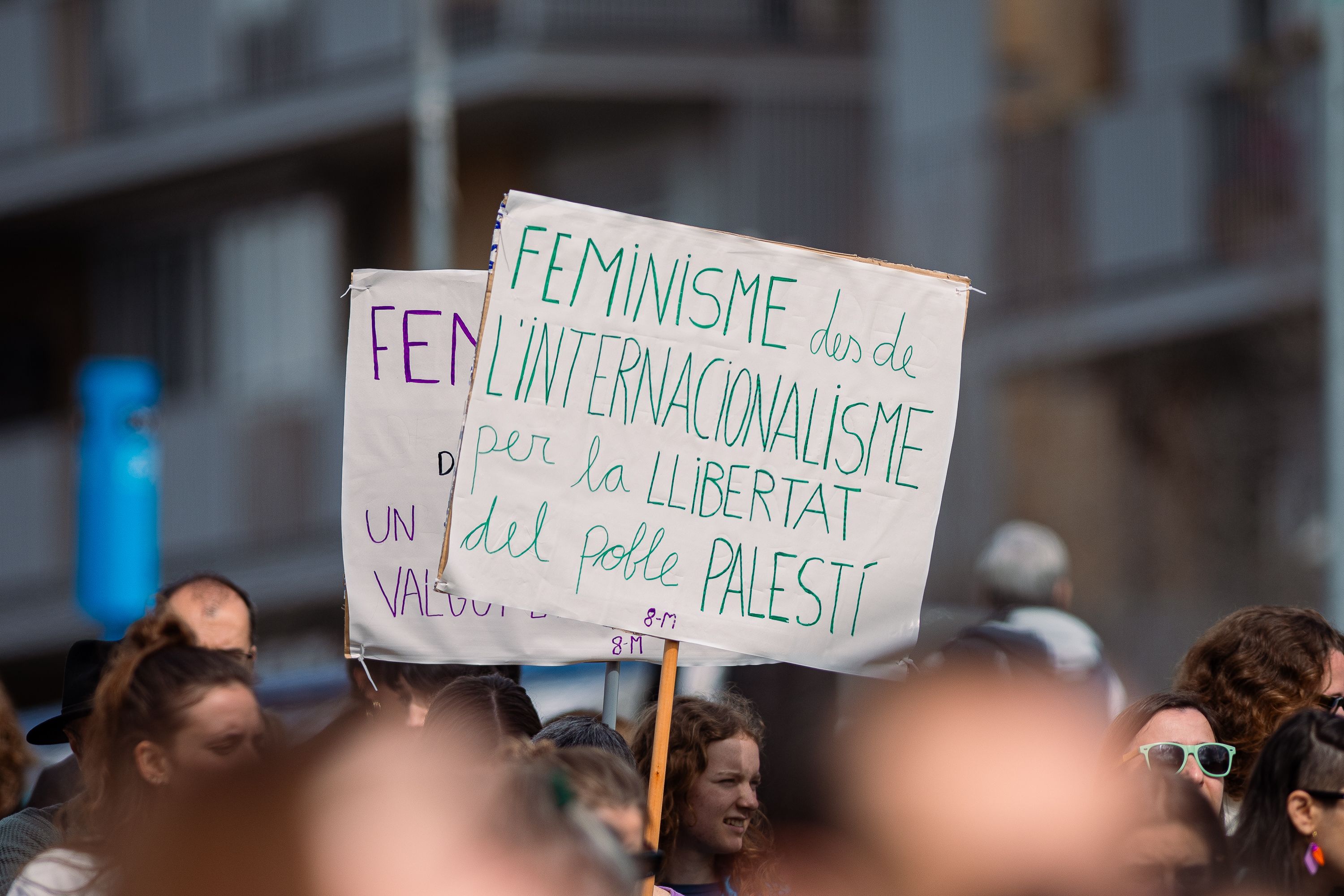 Manifestació 8M Sant Cugat 2026. FOTOS: Pol Rodríguez